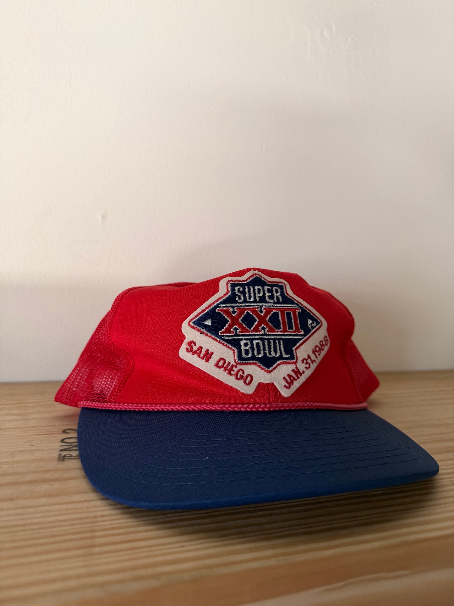 VTG Super Bowl 22 San Diego 1988 Sports Specialties Hat