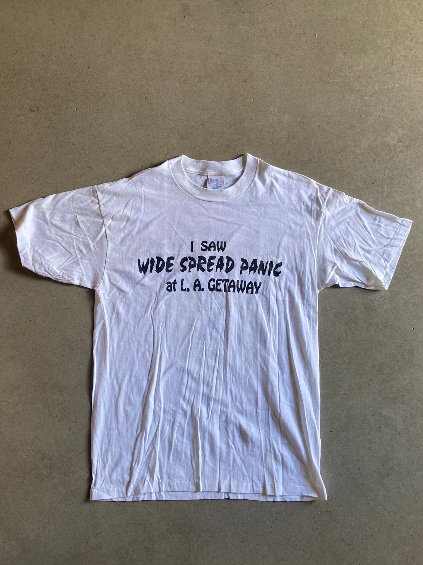 VTG Wide Spread Panic at LA Getaway Tee Sz L/XL