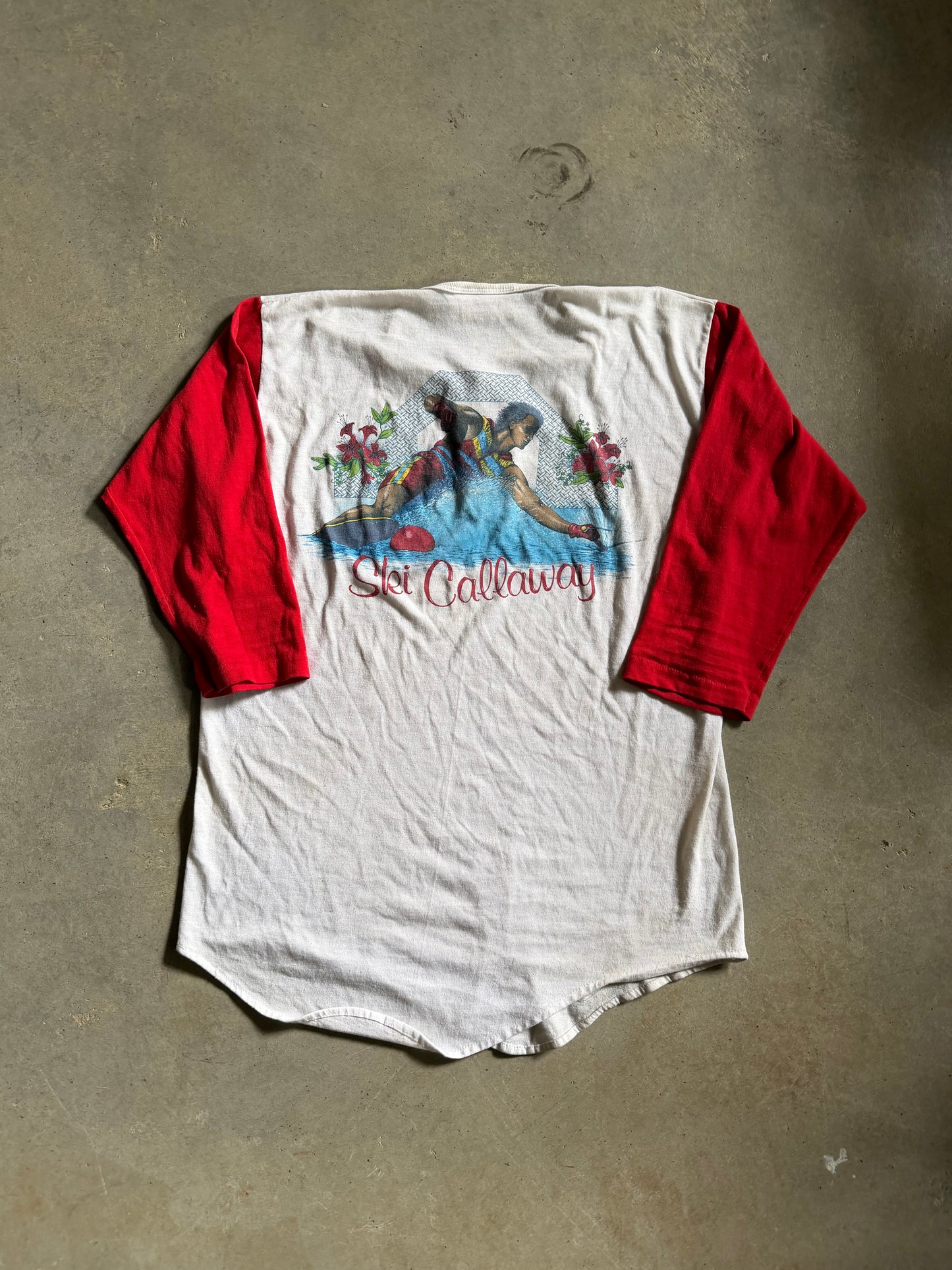 VTG Ski Callaway 1/2 Sleeve Tee Sz M/L