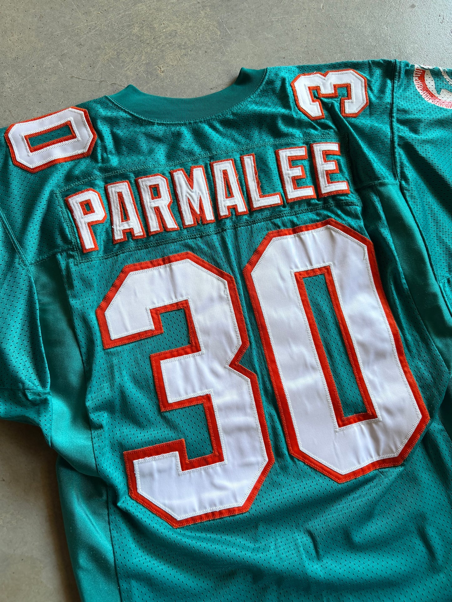 VTG Miami Dolphins Bernie Parmalee Wilson Proline Authentic Jersey Sz 46