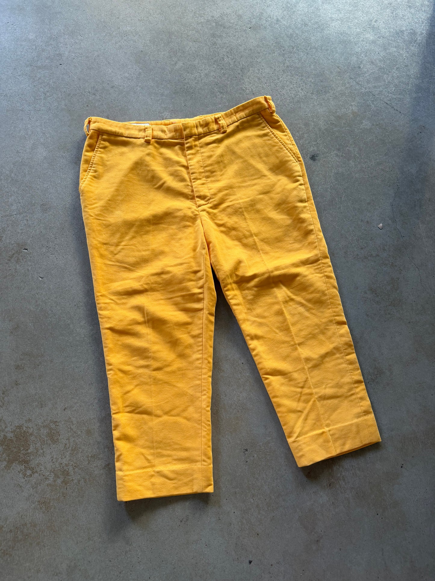 VTG Orvis Yellow Pants Sz 40x24