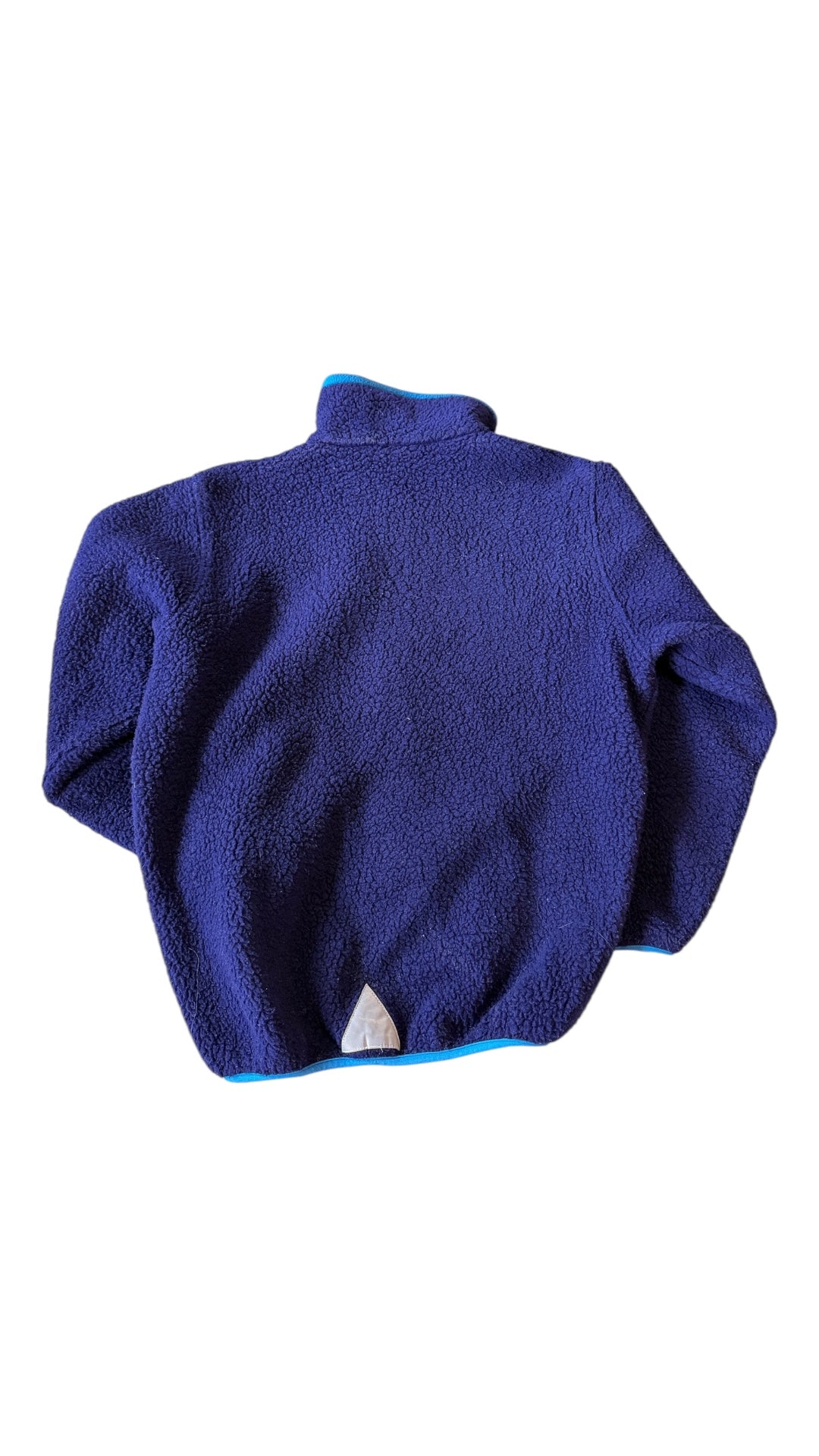 VTG LL Bean Purple Deep Pile Fleece Jacket Sz M