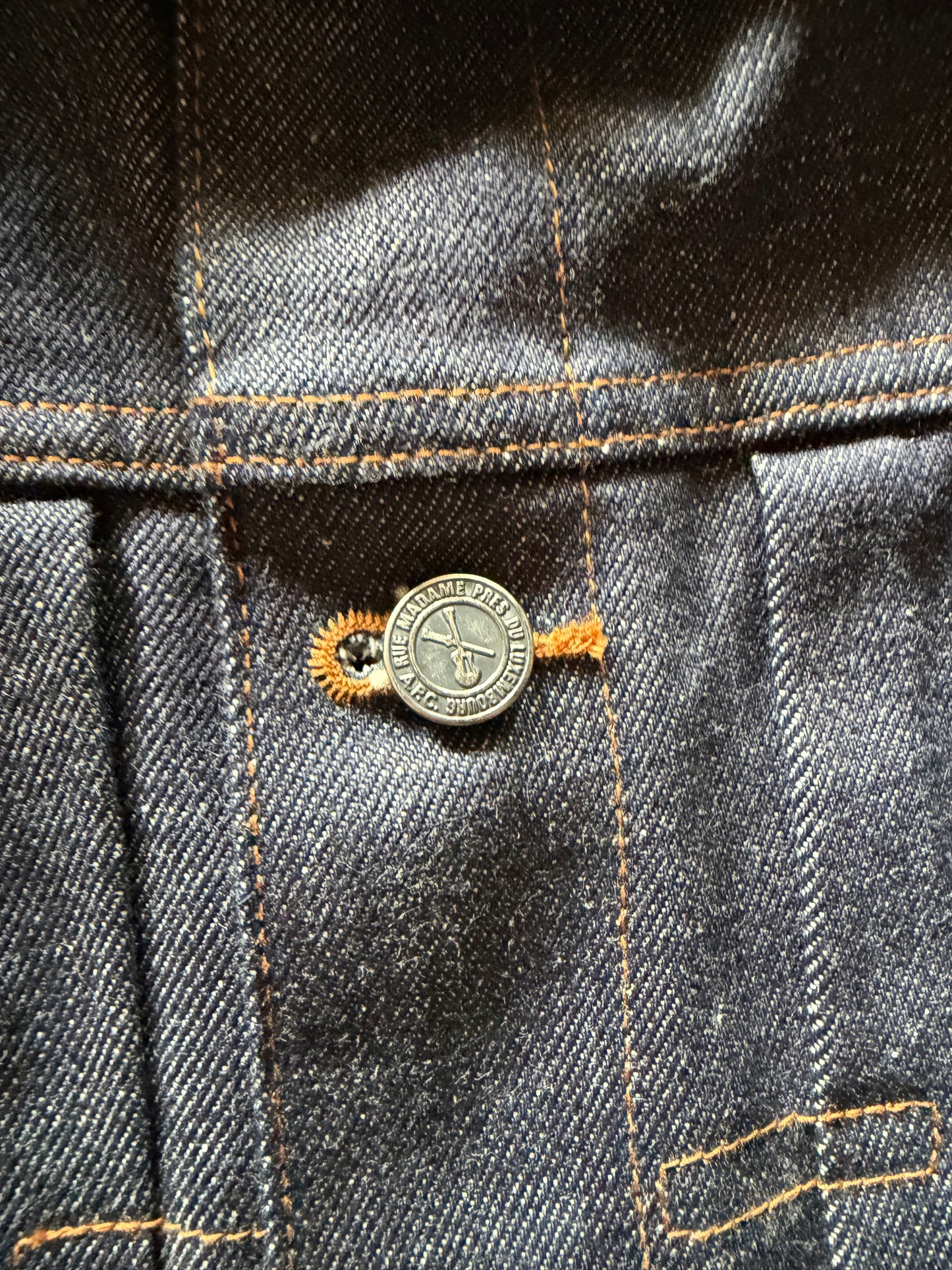 APC Veste Jean Work Denim Jacket Sz S