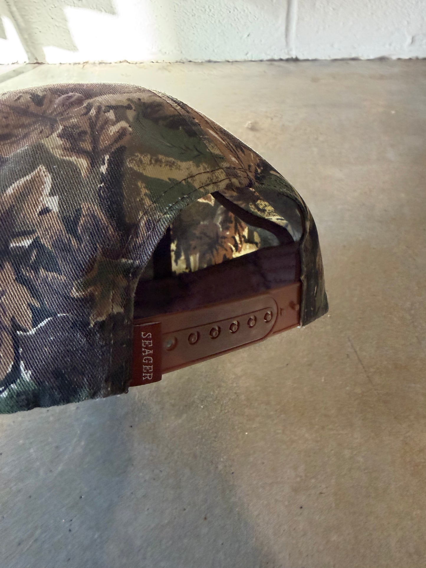 Seager Werstern Brand Camo Hat