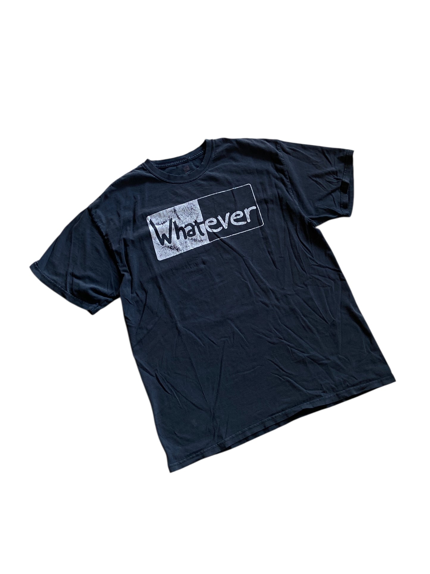 Thrashed "Whatever" Religious Tee Sz M