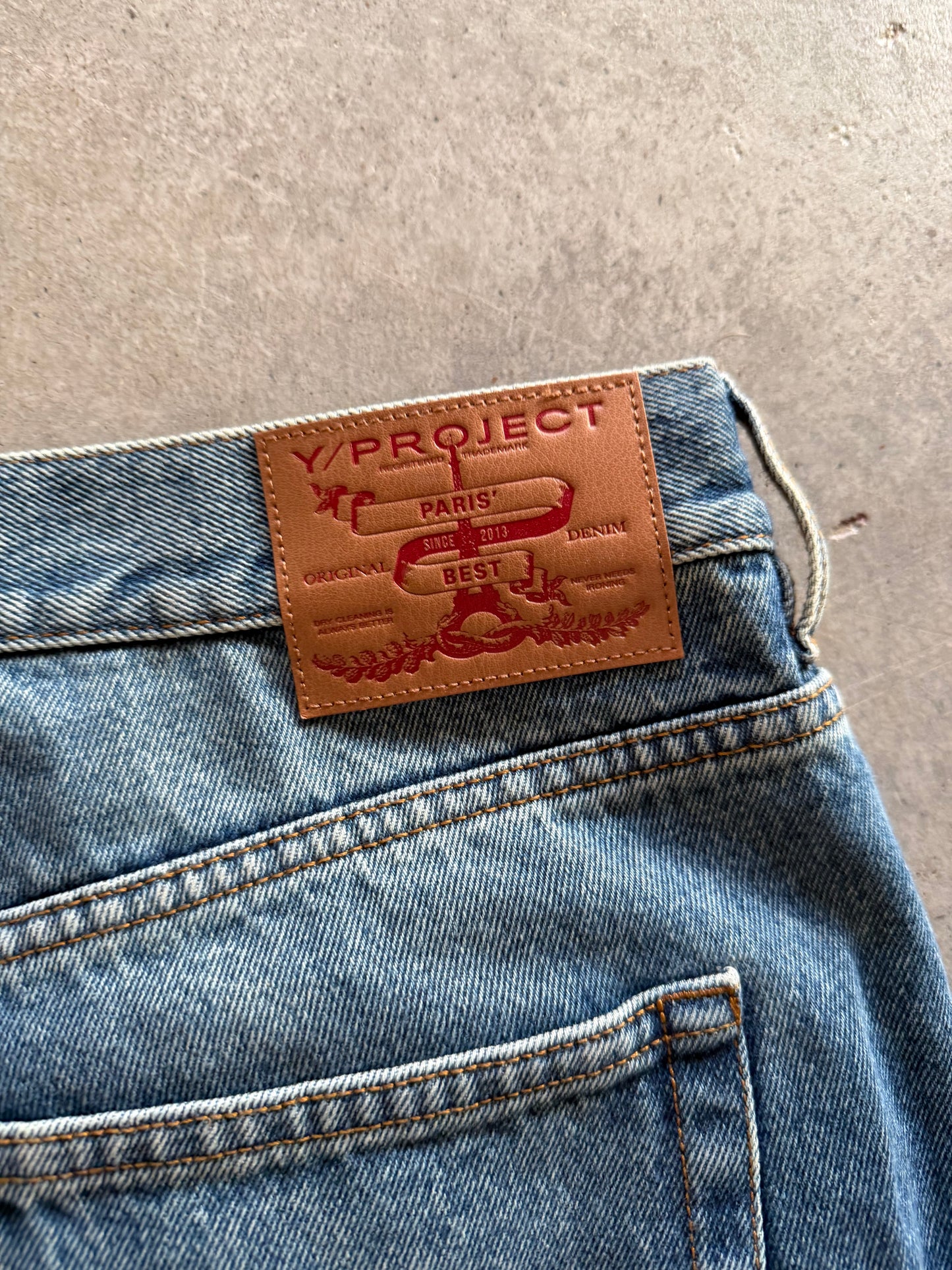 Y/Project Convertible Cowboy Jeans Sz 36x26