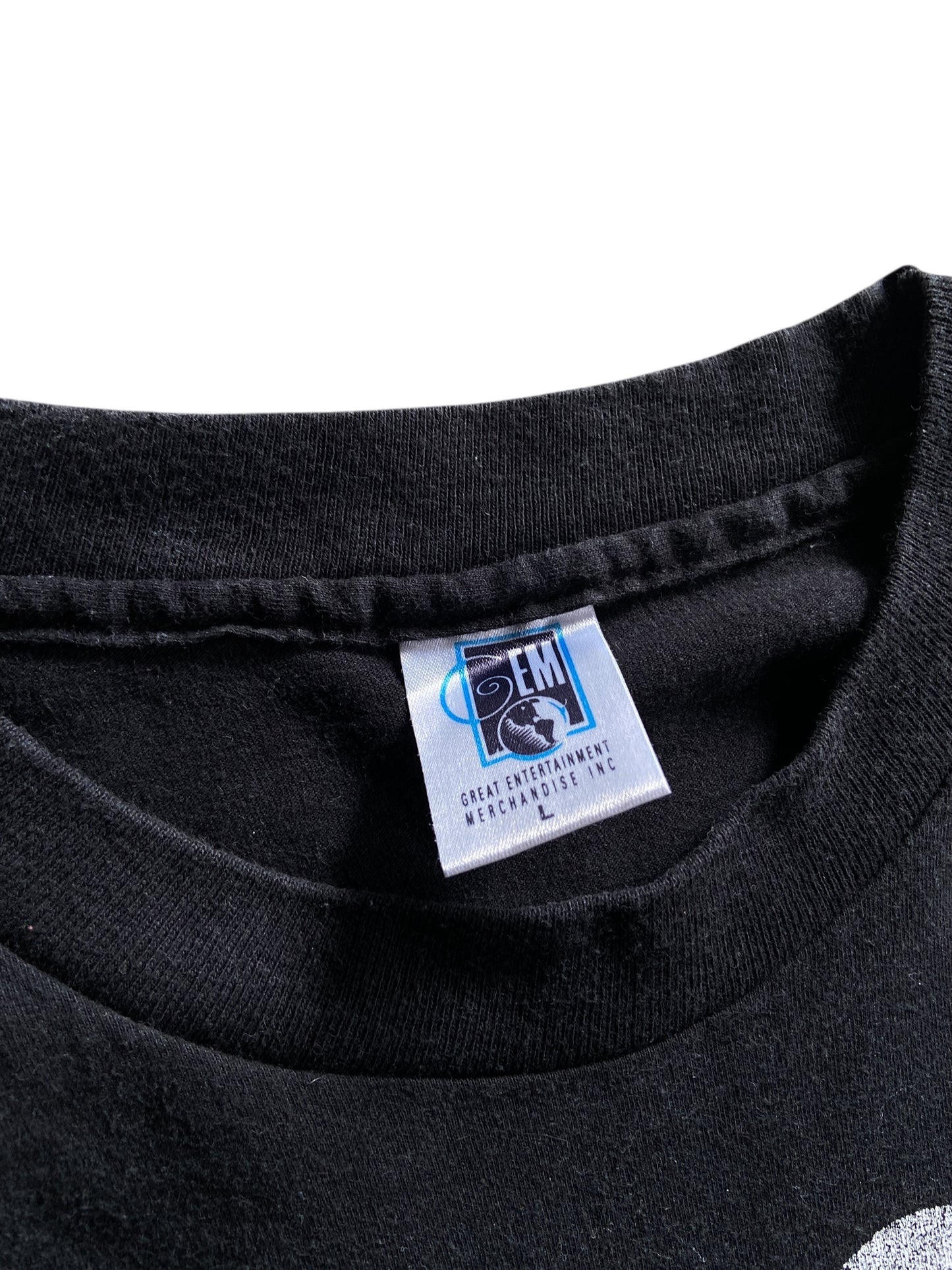 VTG Woodstock Black Guitar Tee Sz M/L