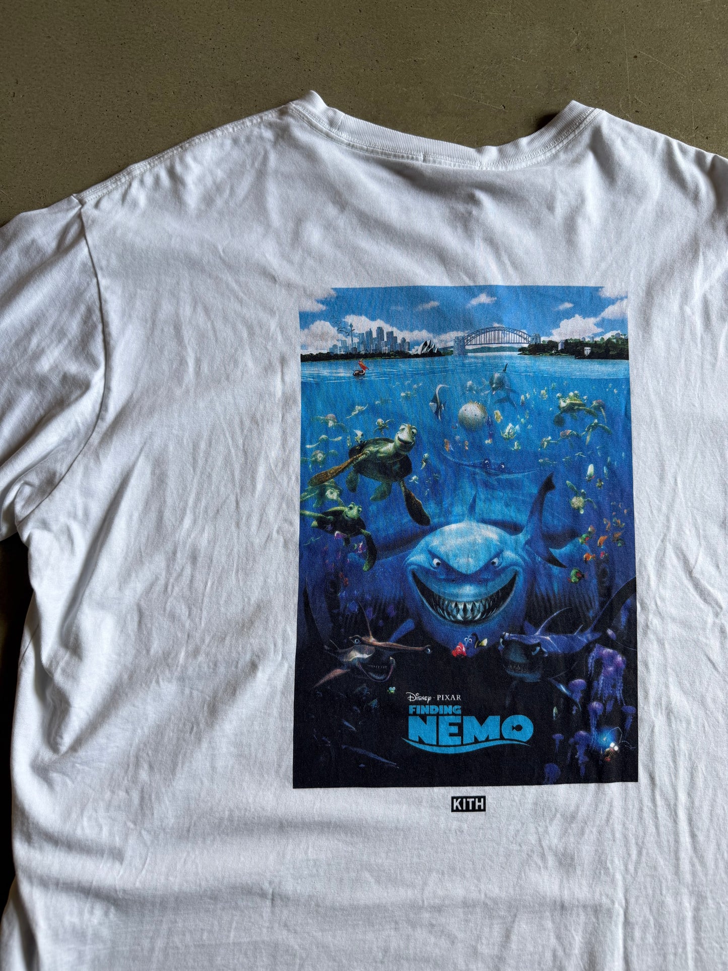 Kith x Disney Pixar Finding Nemo Family Vintage Tee Sz XXL