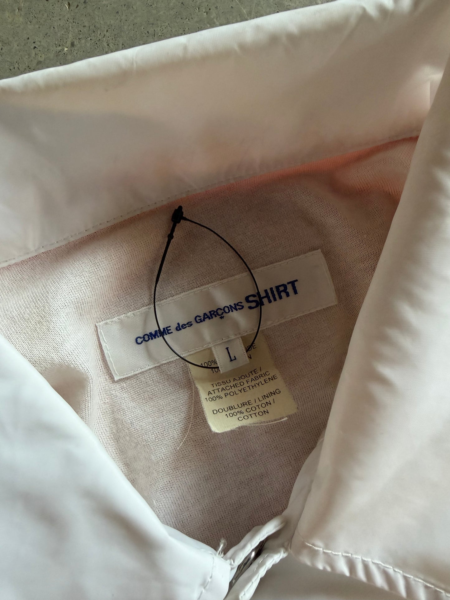 Comme Des Garcon Blue/Orange Jacket Sz L