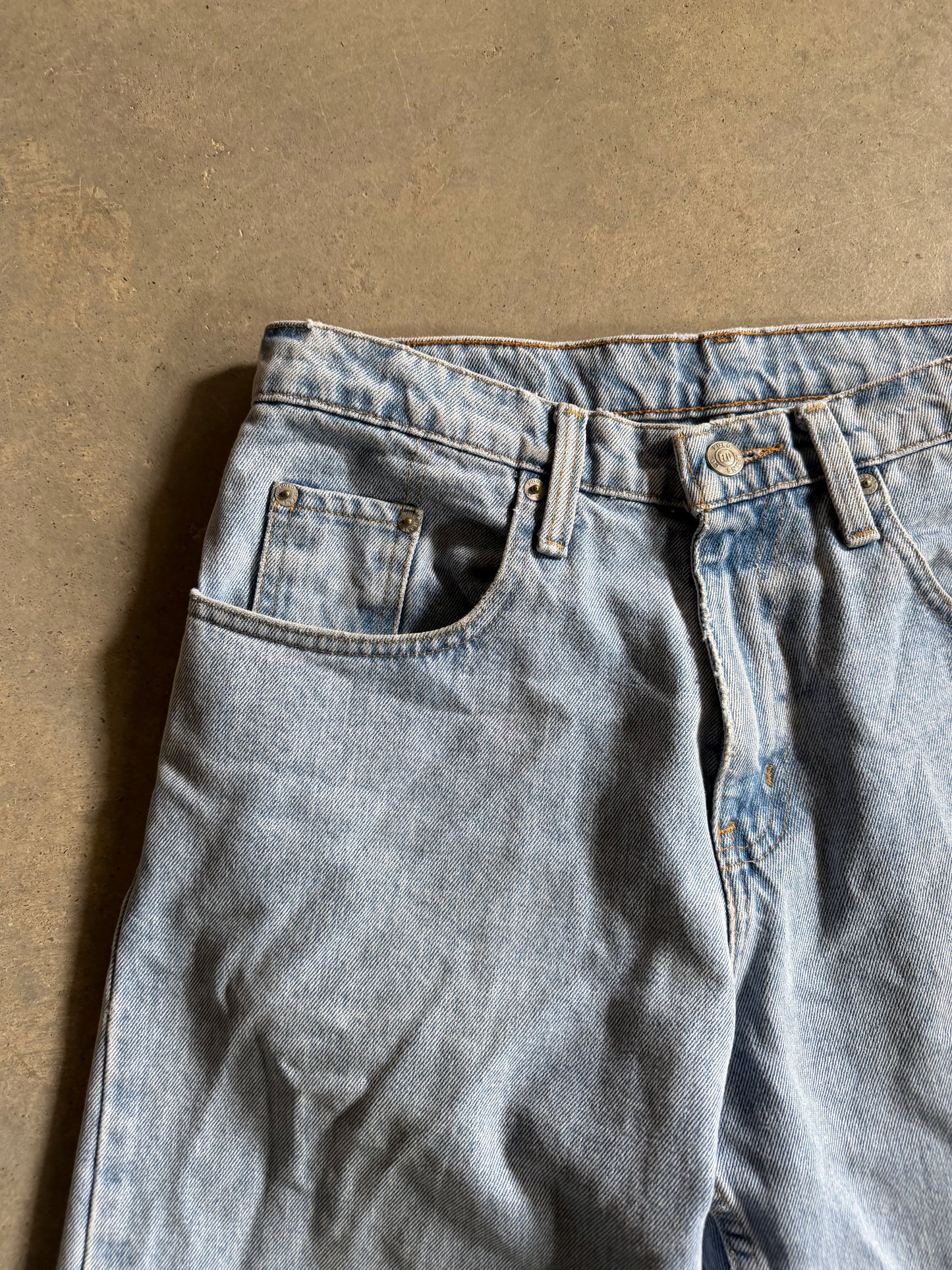 VTG Polo Jeans Co Light Wash Jeans Sz 30x32