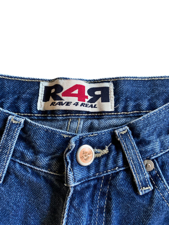 Y2K Rave For Real Flare Jeans Sz 28x30