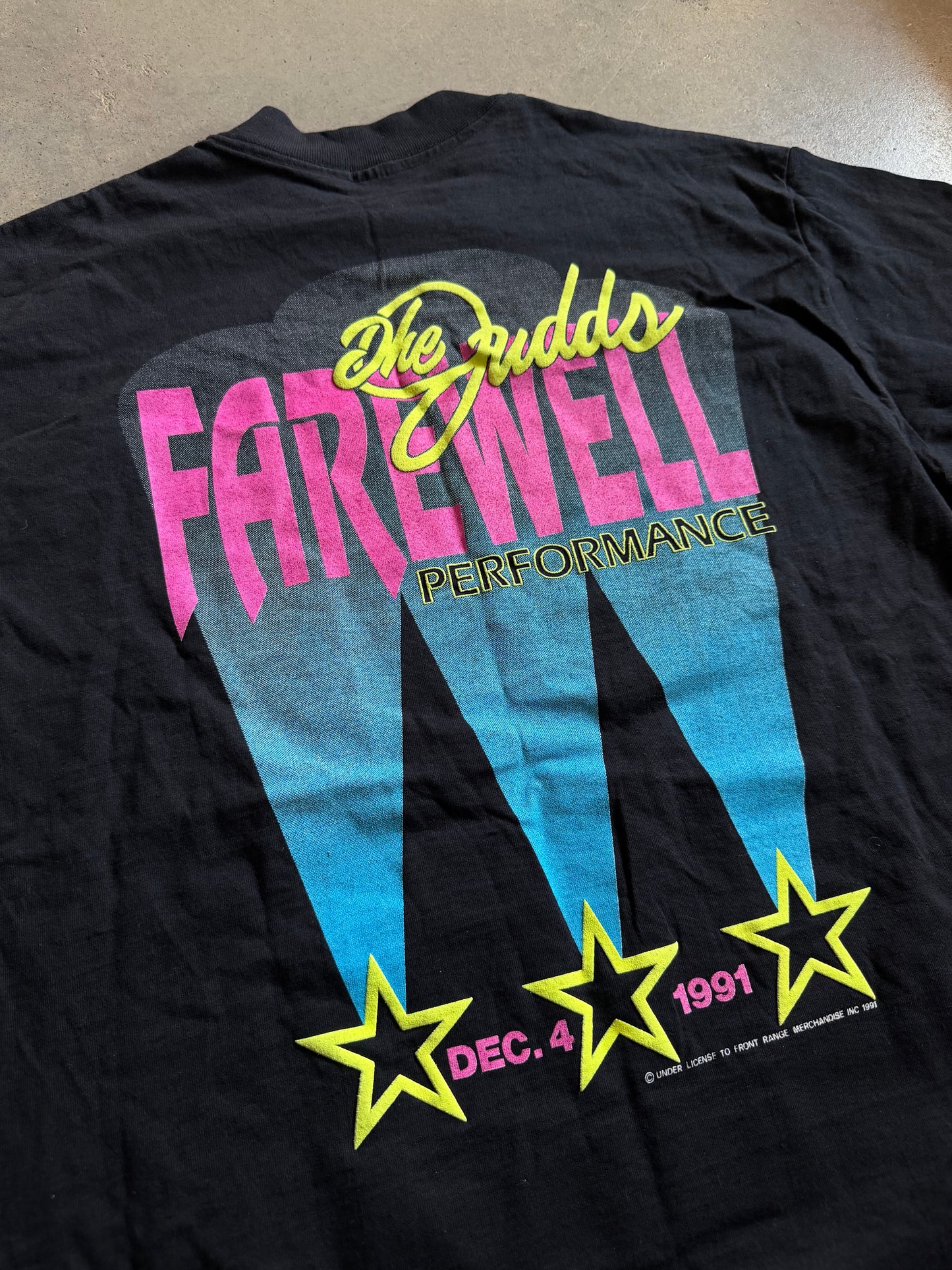 VTG The Judds Farewell Show Tee Sz L