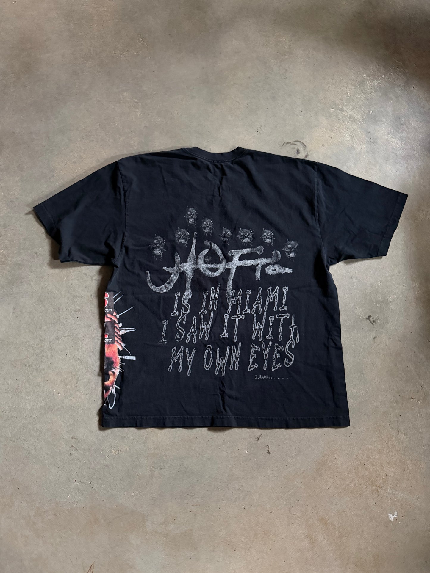 Travis Scott Utopia Is In Miami Tour Tee Sz XL