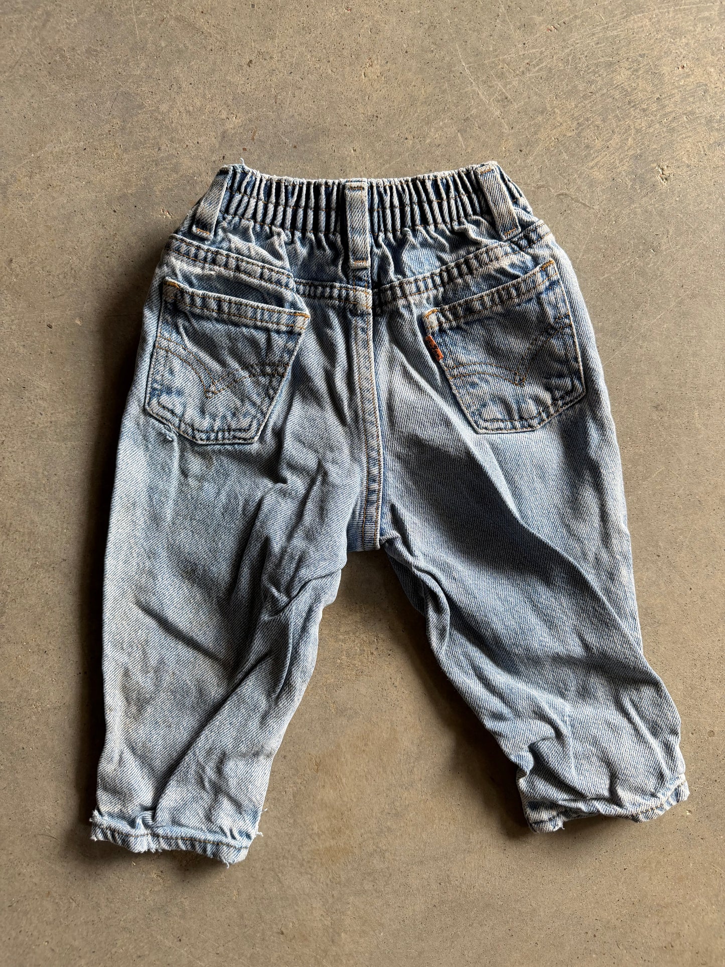 VTG Baby Levis Denim Jeans Sz 18M