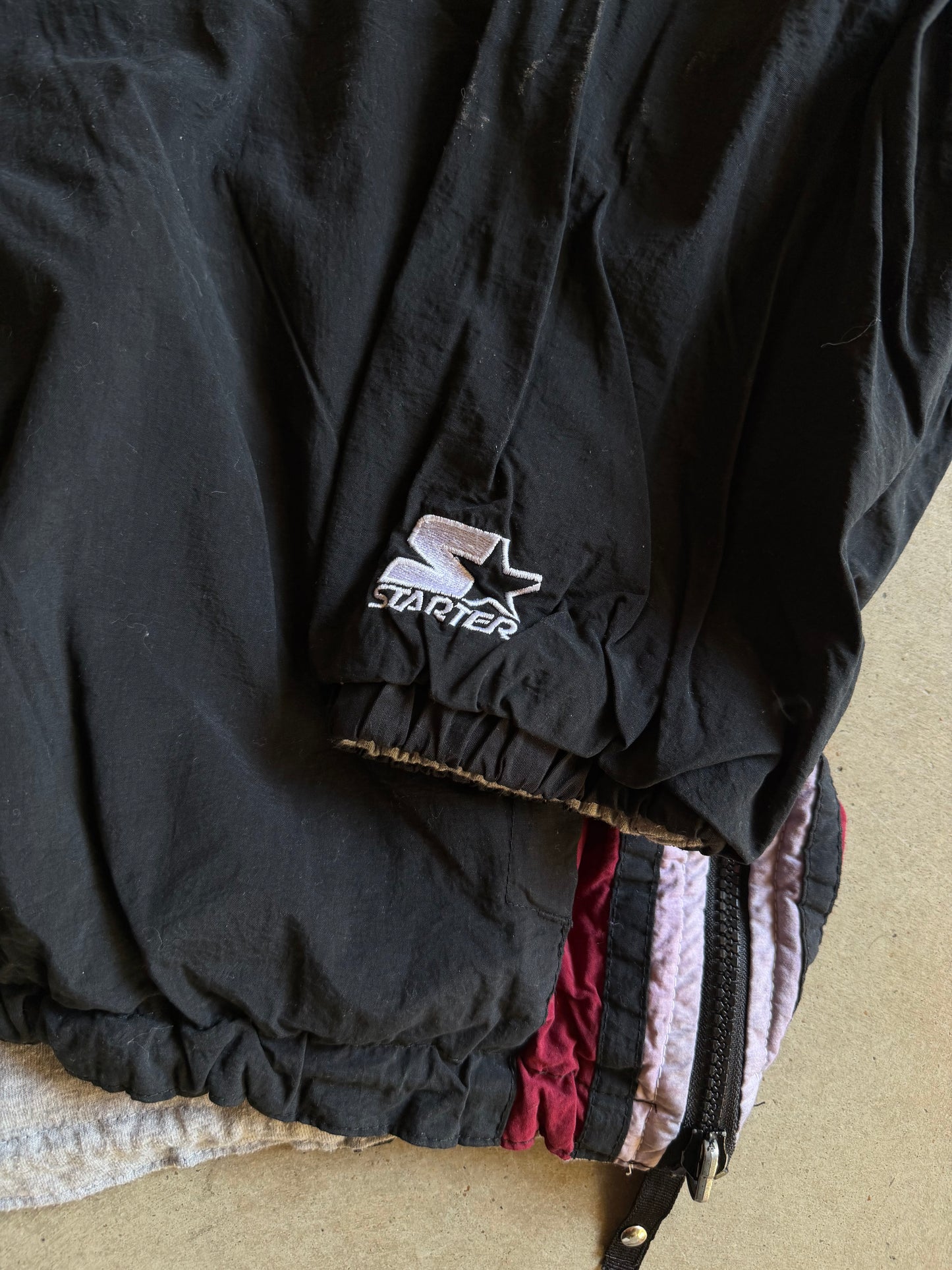 VTG Starter Phoenix Coyotes Reversible Pullover Sz XL