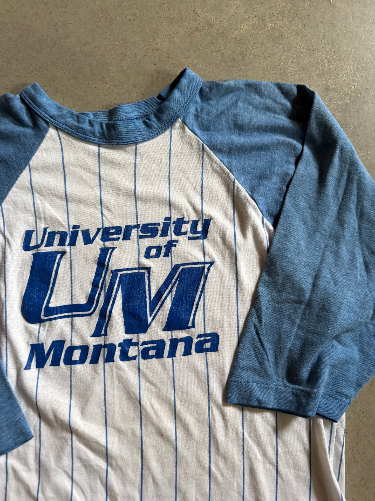VTG University of UM Montana Half Sleeve Tee Sz M