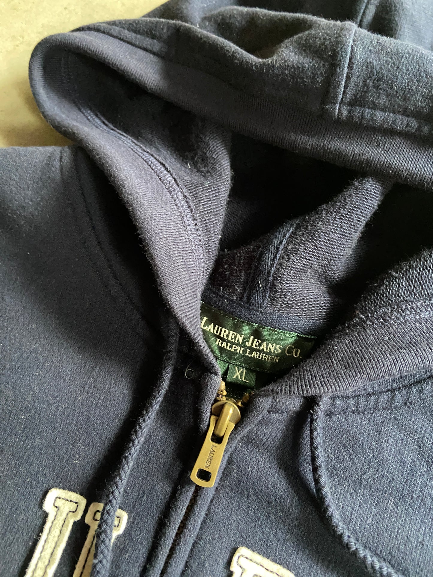 Lauren Ralph Lauren Zip Up Hoodie Sz Women's XL