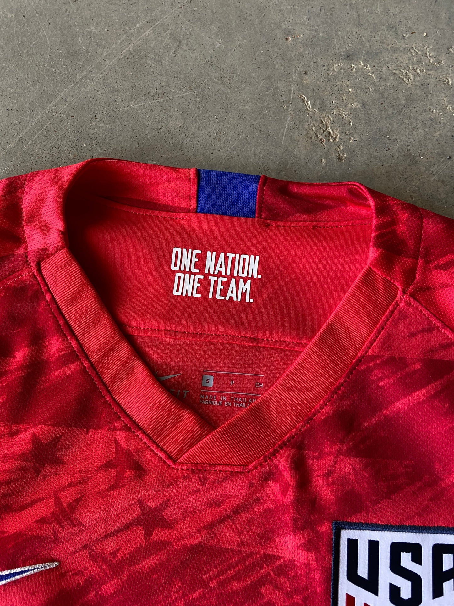 Nike Mens United States National Team Soccer Kit Jersey Sz Med