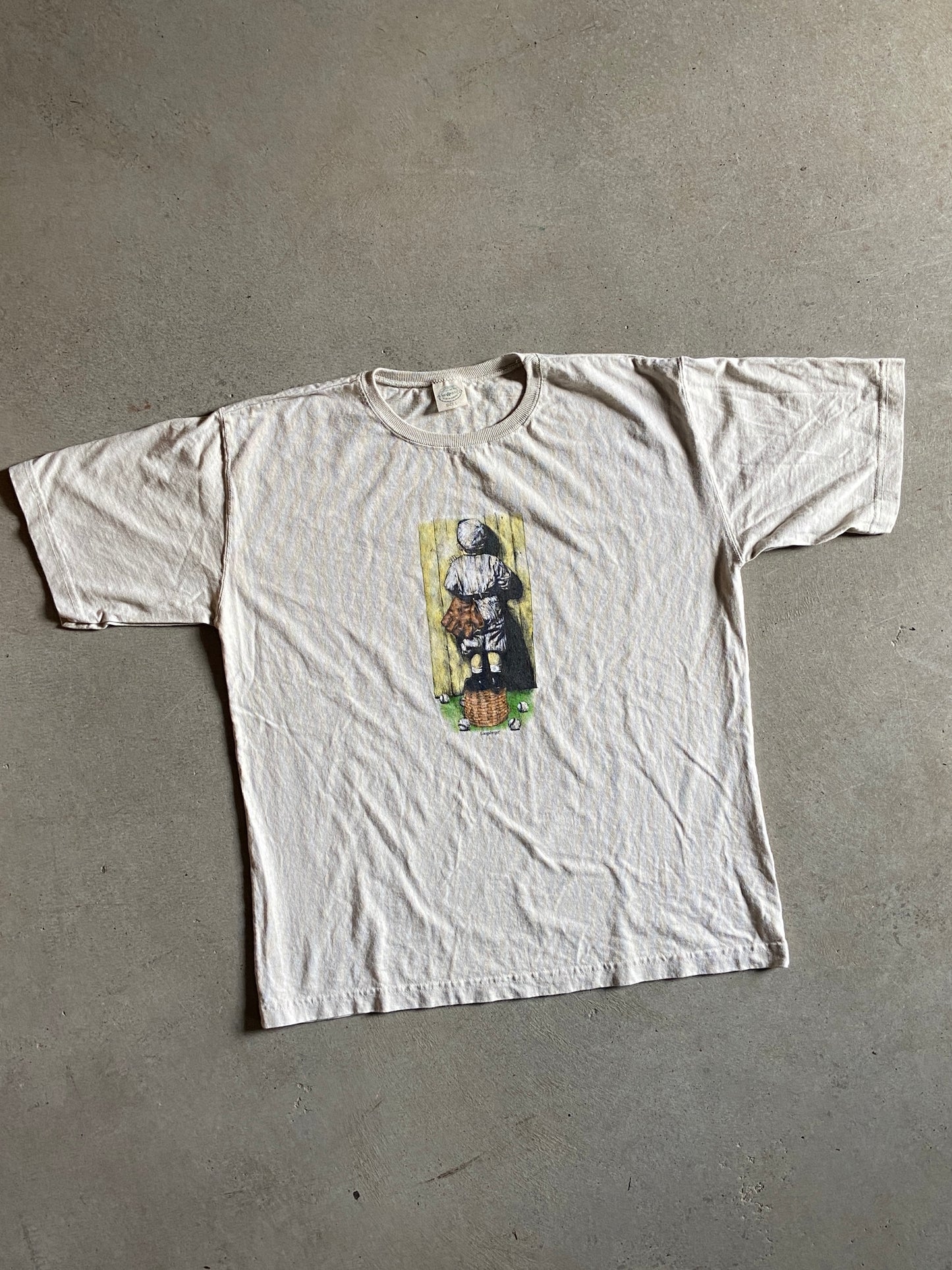 VTG Longaberger Baseball Tee Sz L