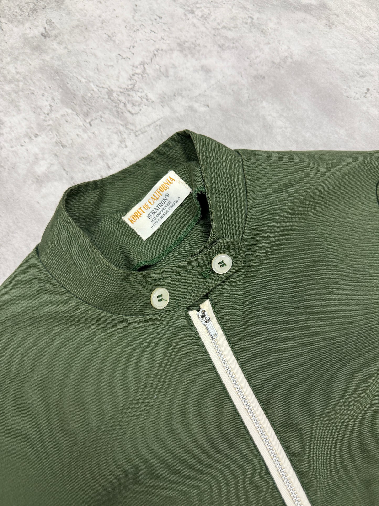 VTG 70s Koret of California Militia Cropped Jacket Sz Med