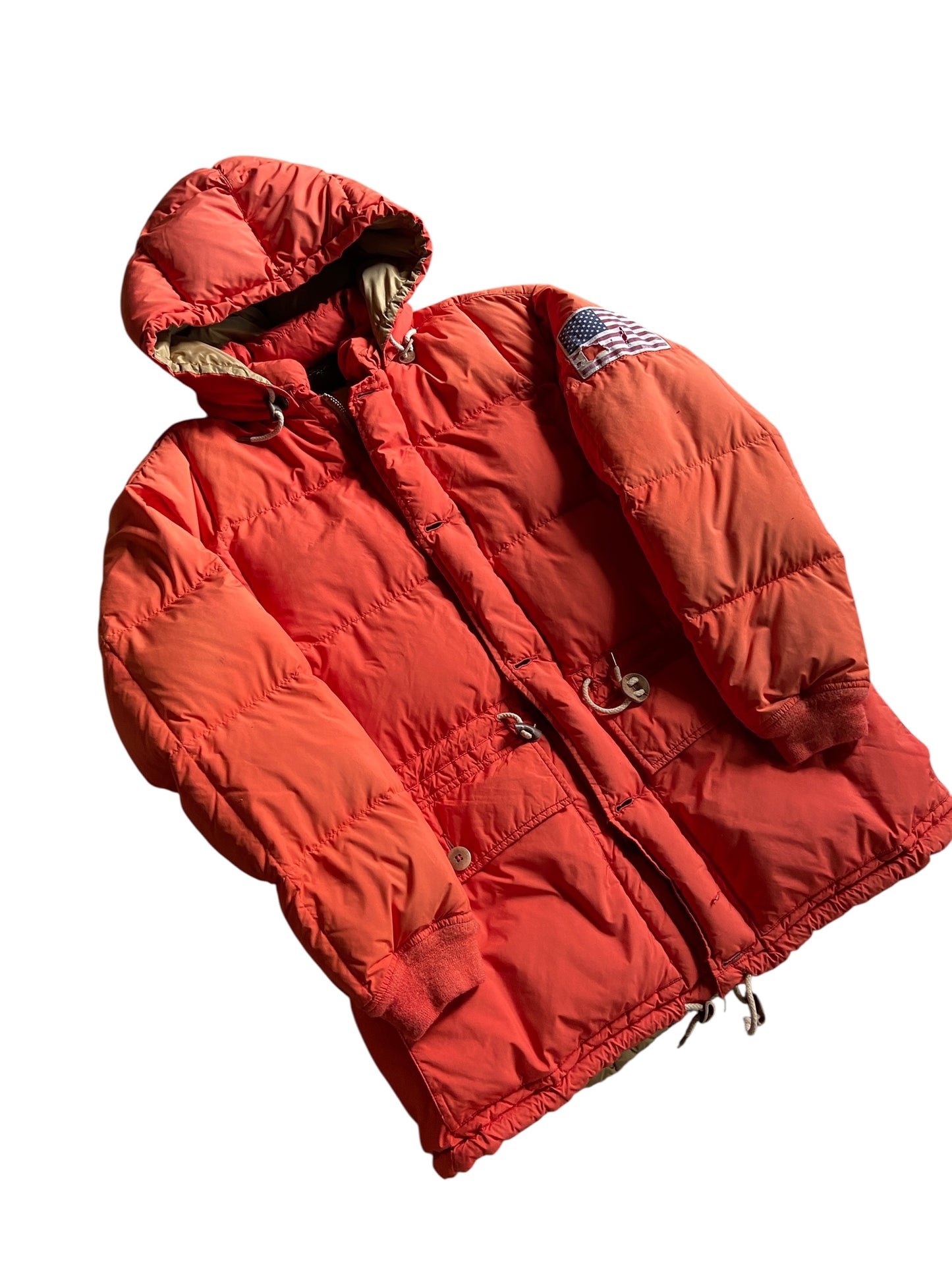 VTG Polo Ralph Lauren Sportsman Expedition Down Puffer Jacket Sz Large