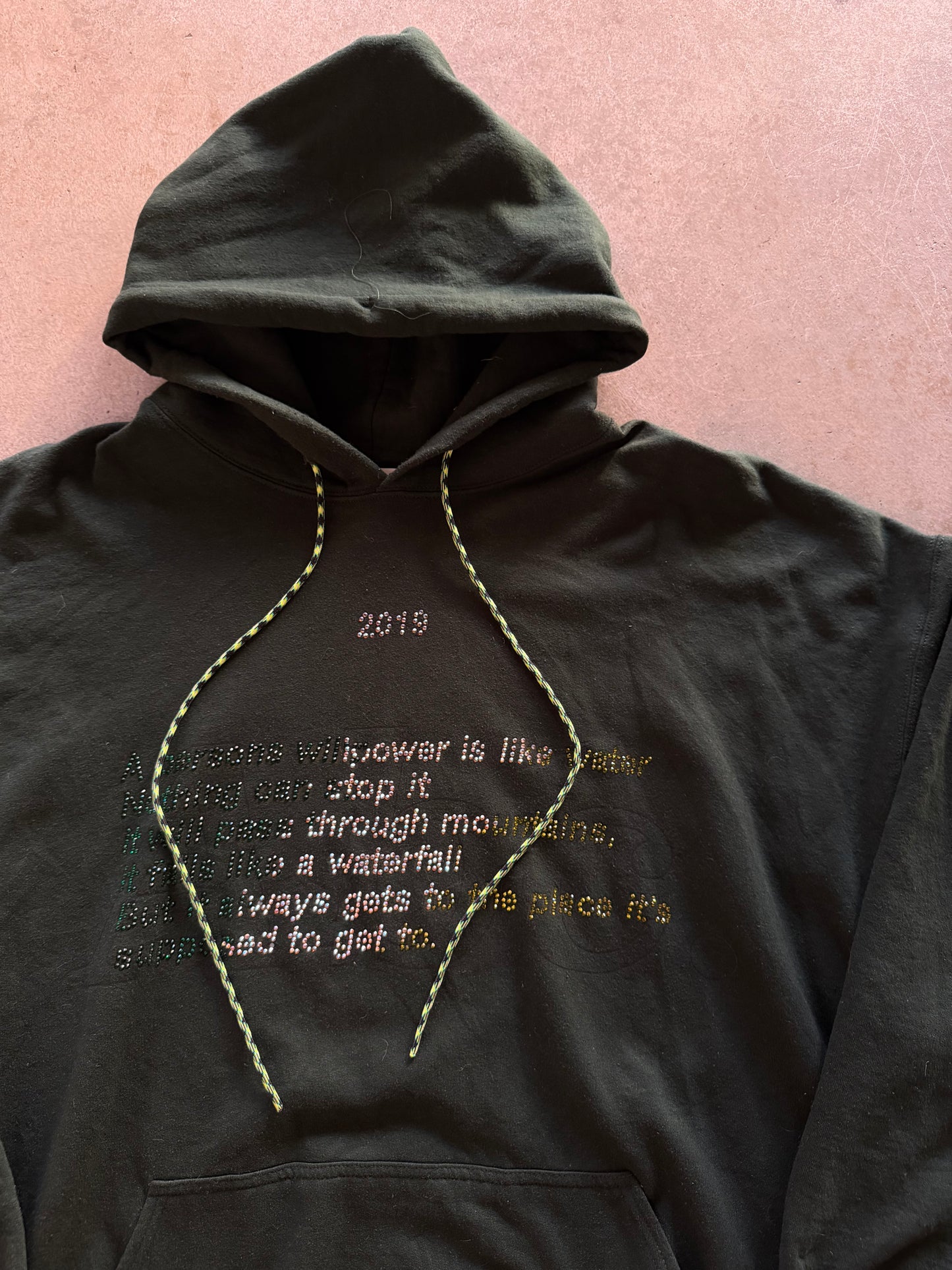 Advisory Board Crystals 2019 Waterfall Hoodie Sz XXL