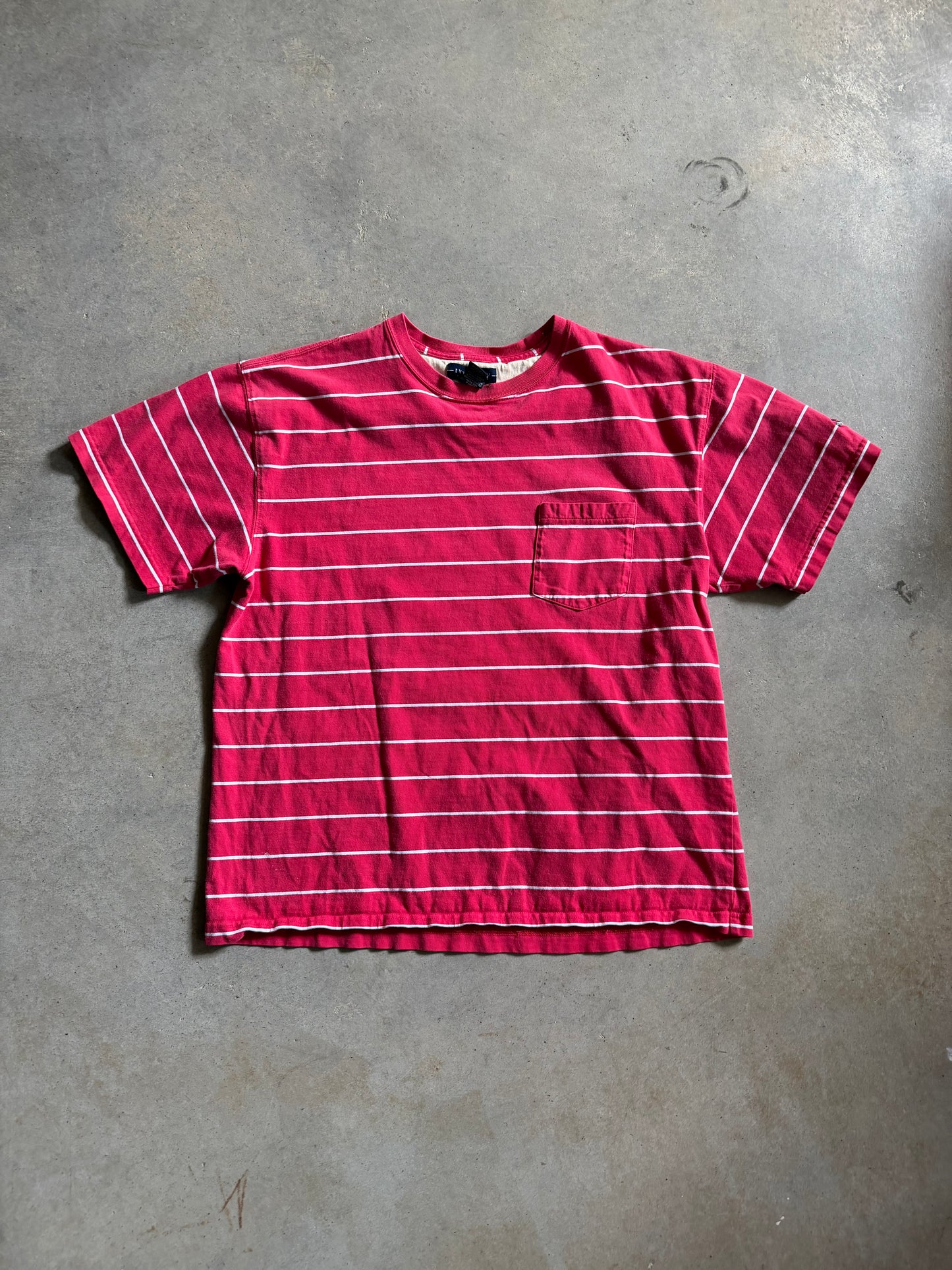 Ivy Crew Stripe Tee Sz L