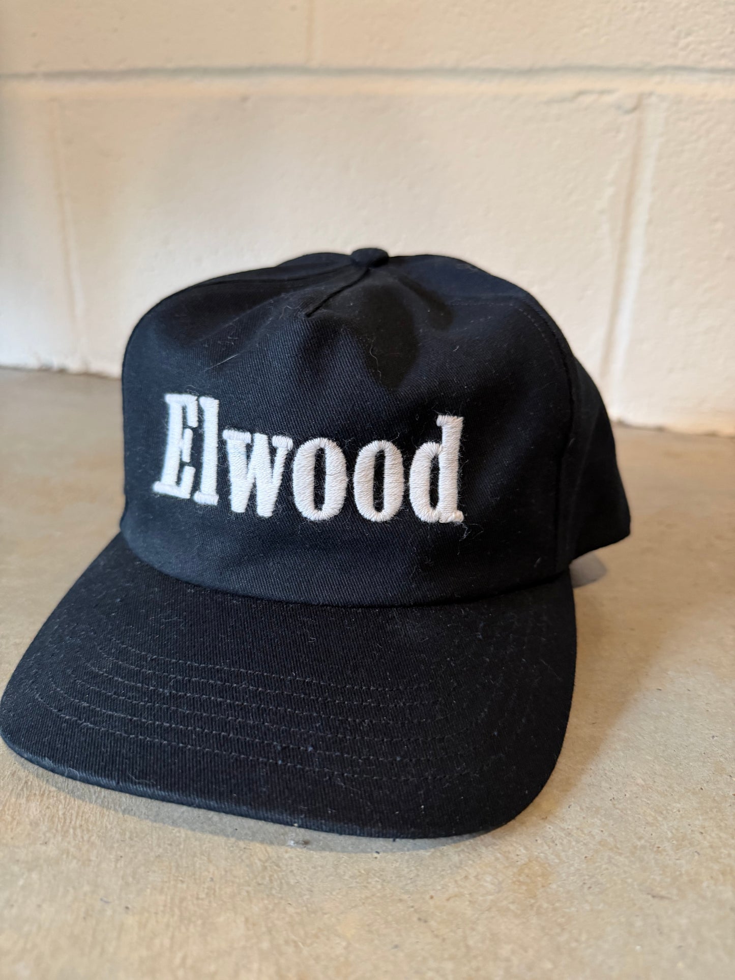 Elwood Black Snapback Hat