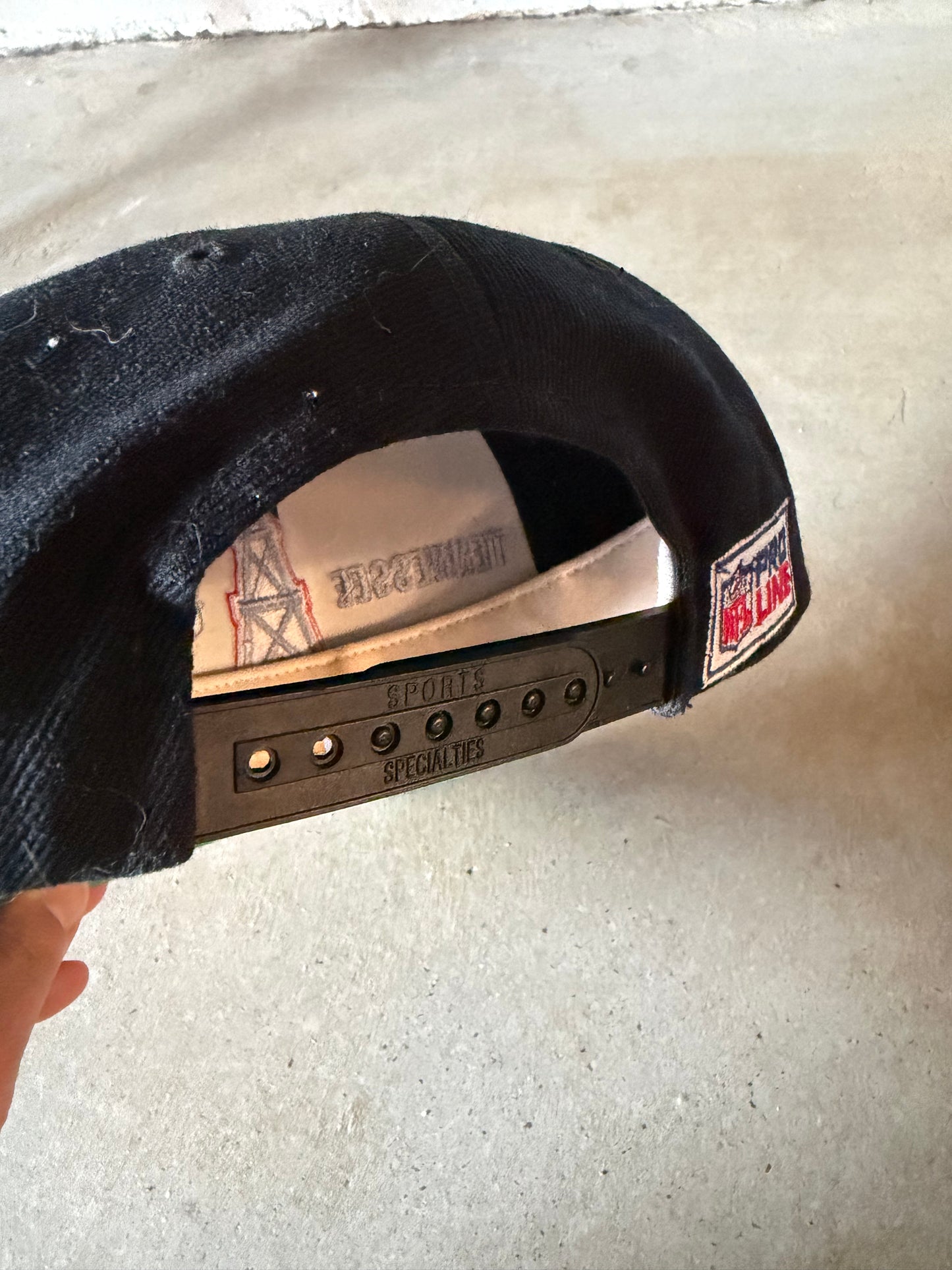 VTG Tennessee Oilers Sports Specialties Plain Logo Hat