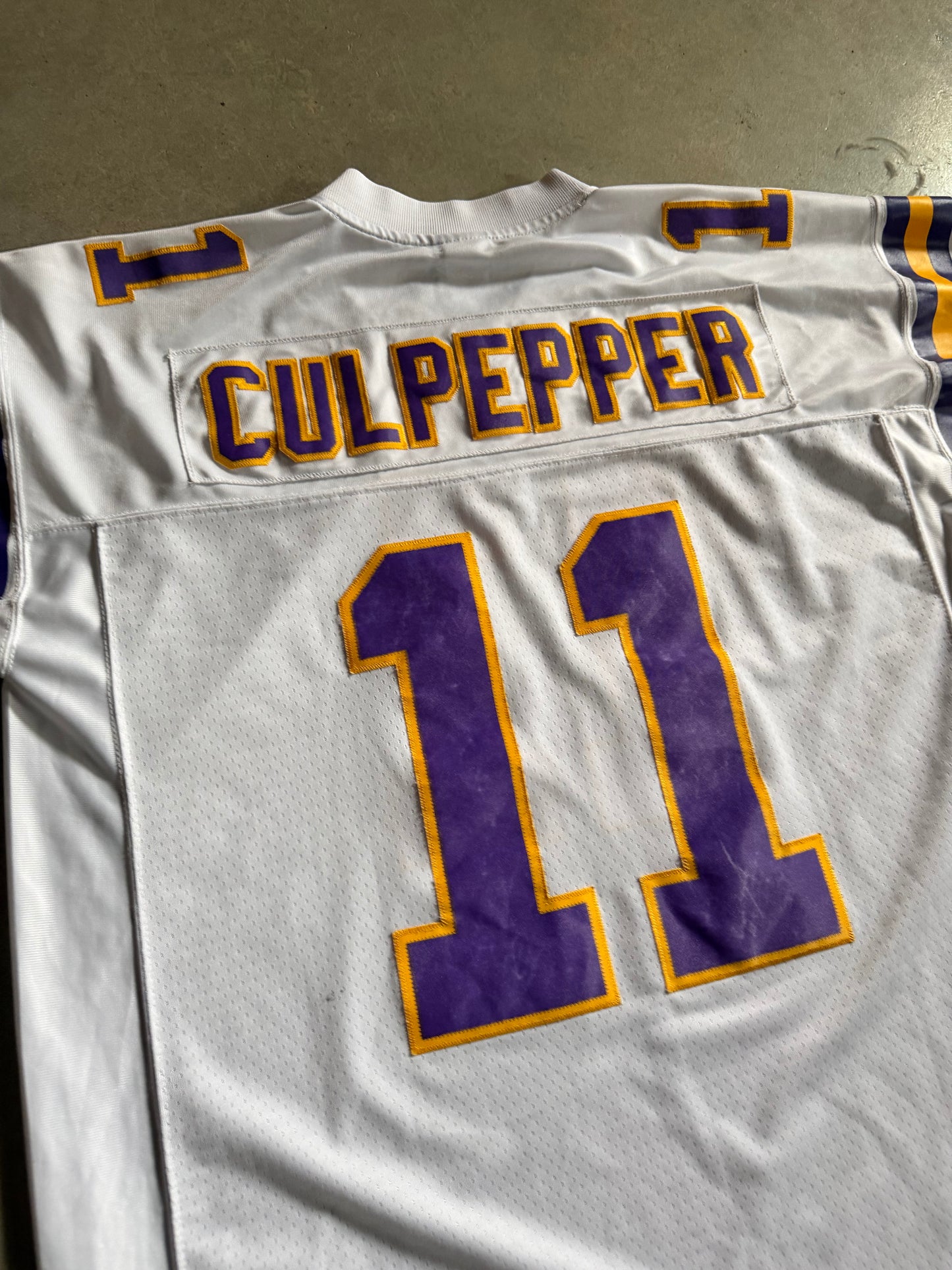 VTG Minnesota Vikings Dante Culpepper Reebok Football Jersey Sz XL