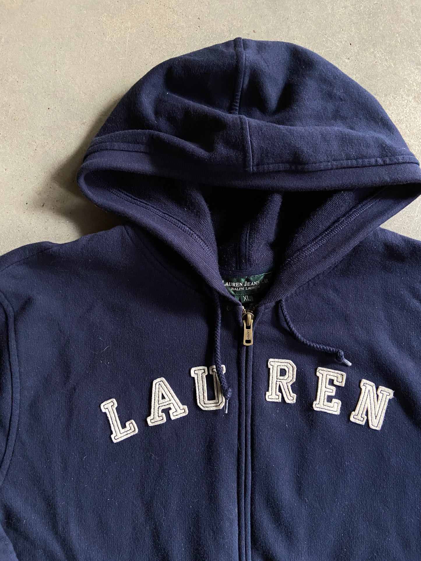 Lauren Ralph Lauren Zip Up Hoodie Sz Women's XL