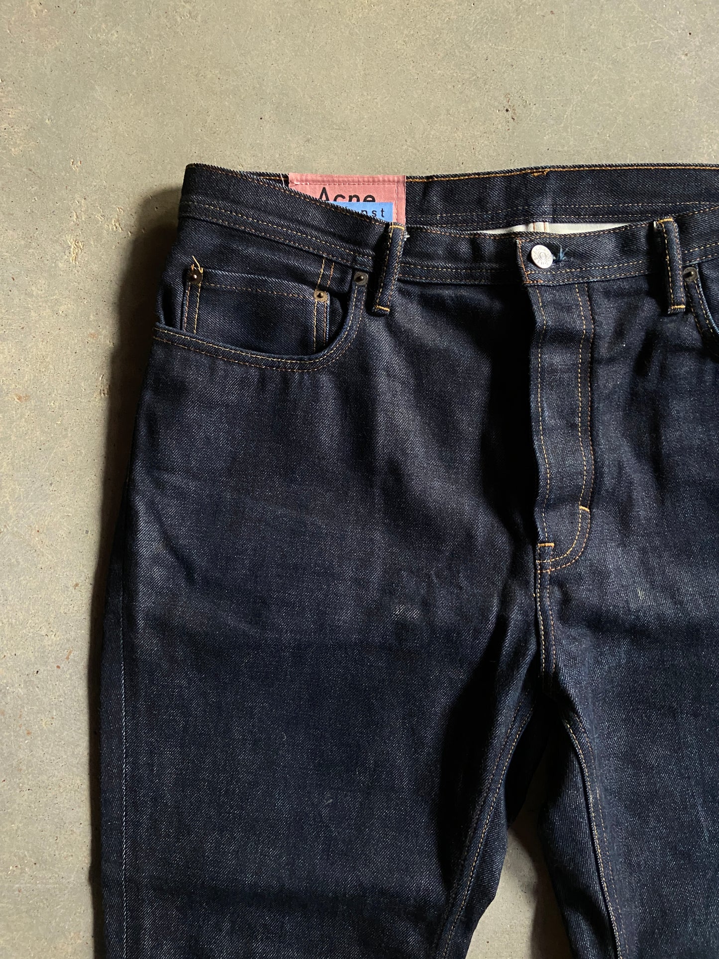 Preowned Acne Studios Bla Klonst Jeans Sz 38x30
