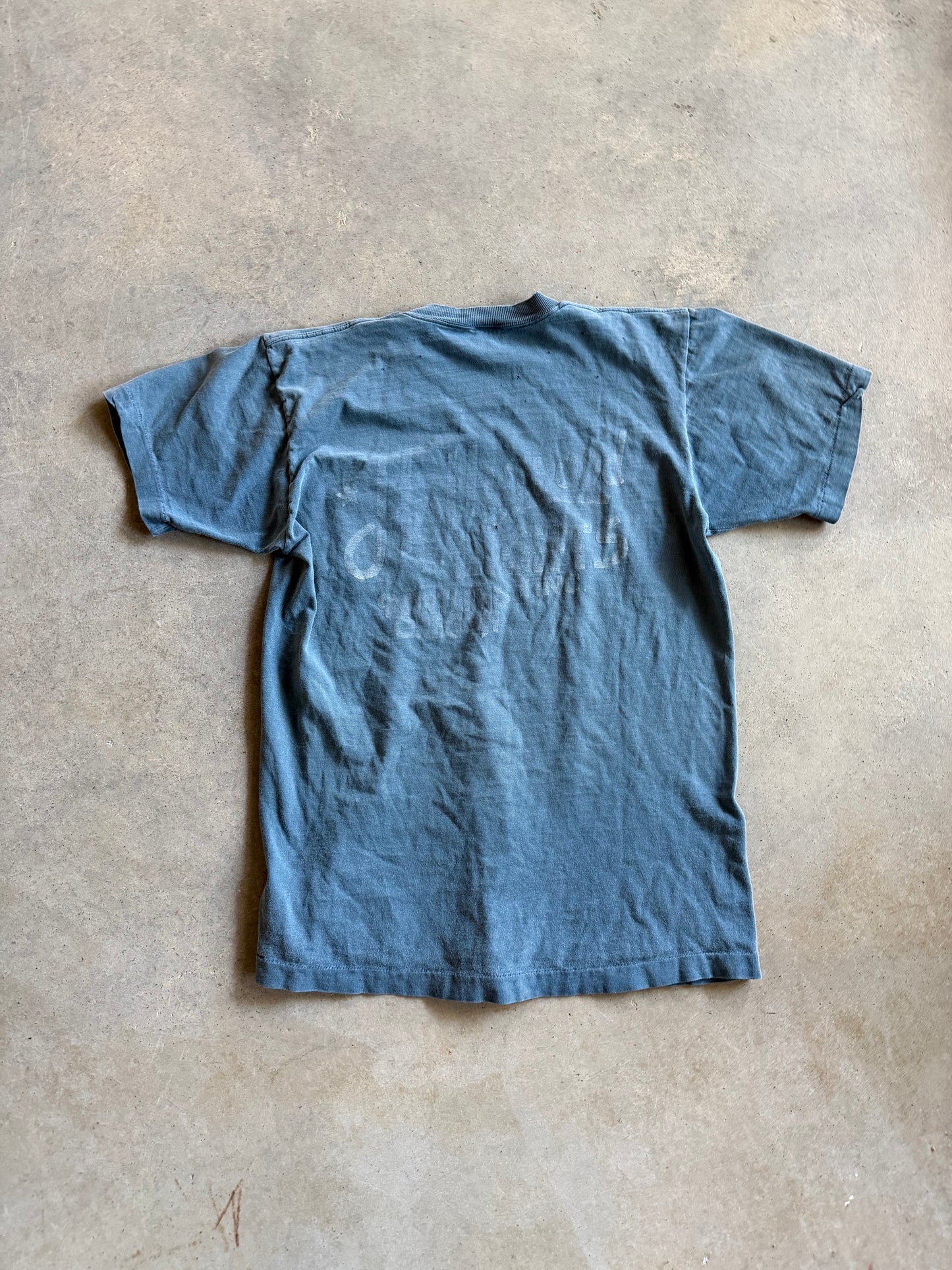 VTG Hollywood Lights Inc Pocket Tee Sz M