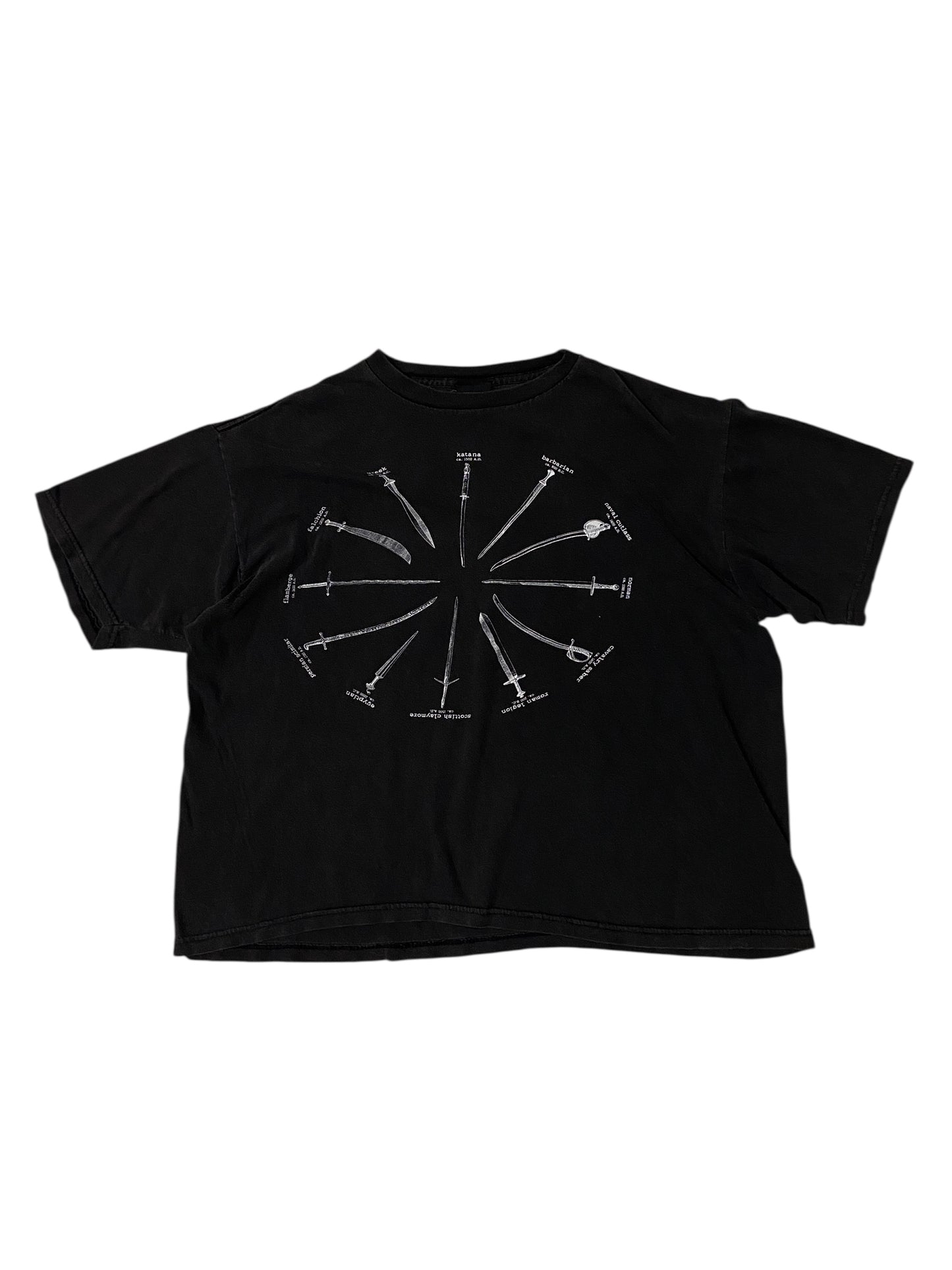 VTG Highlander There Can Be Only One Swords Tee Sz XL/2XL