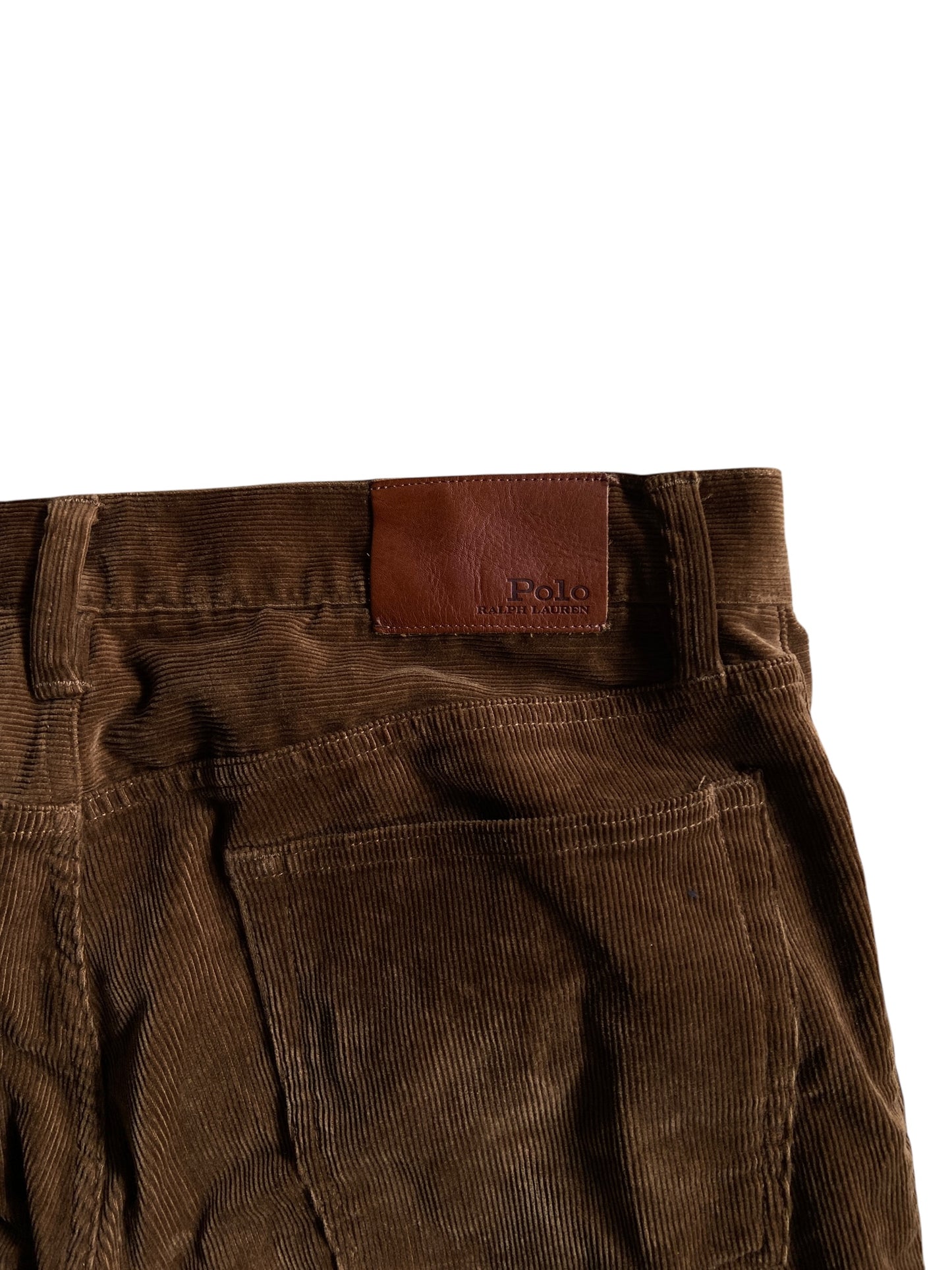 Polo Ralph Lauren Brown Corduroy Pants Sz 34x32
