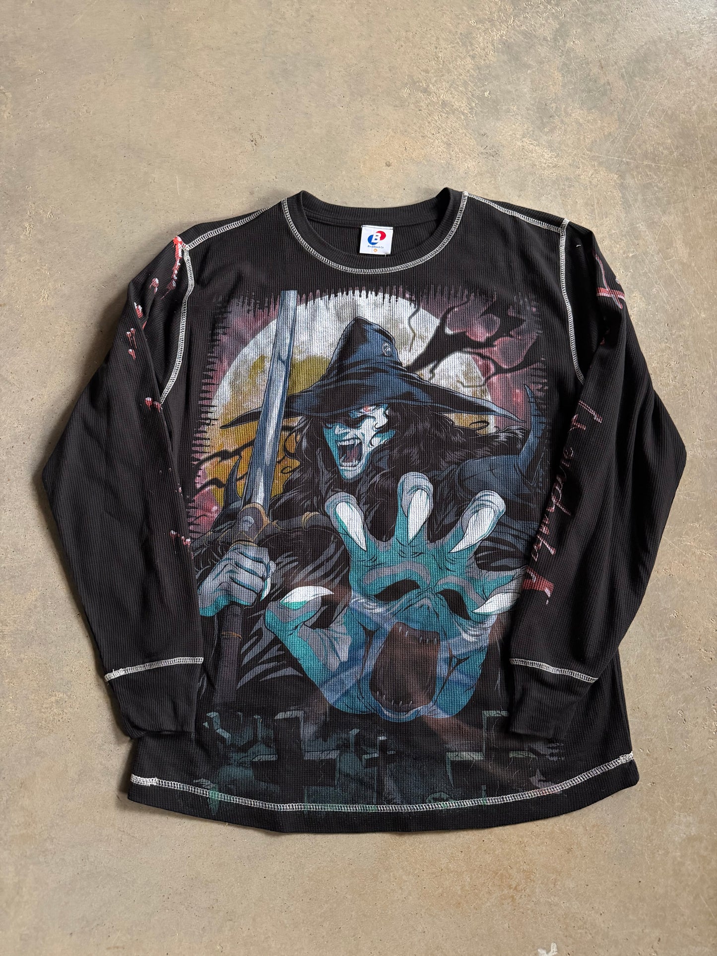 Backstock Co Vampire Hunter Thermal on contrast thermal Sz XL