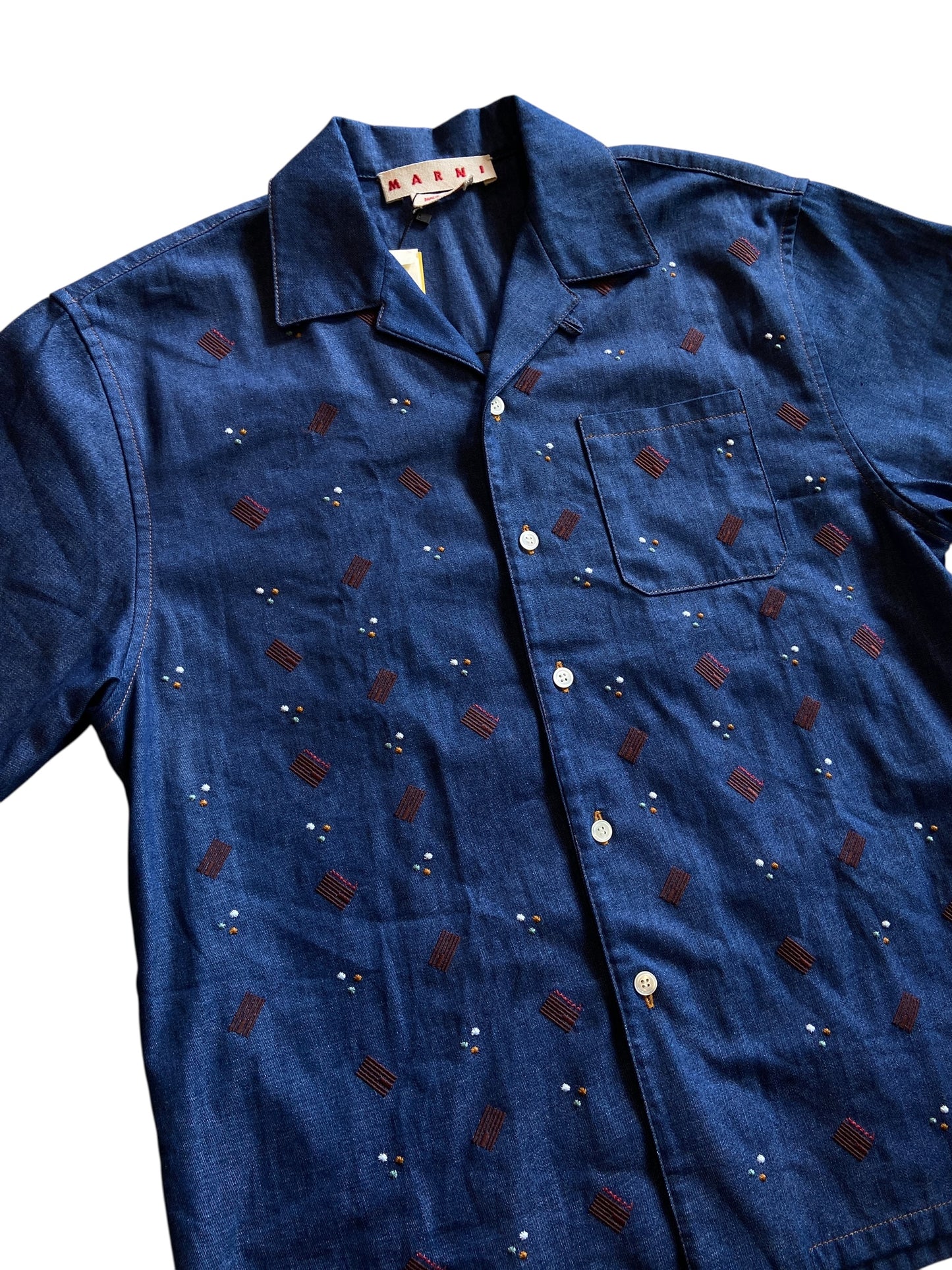 Marni Embroidered Shirt Sz L/XL