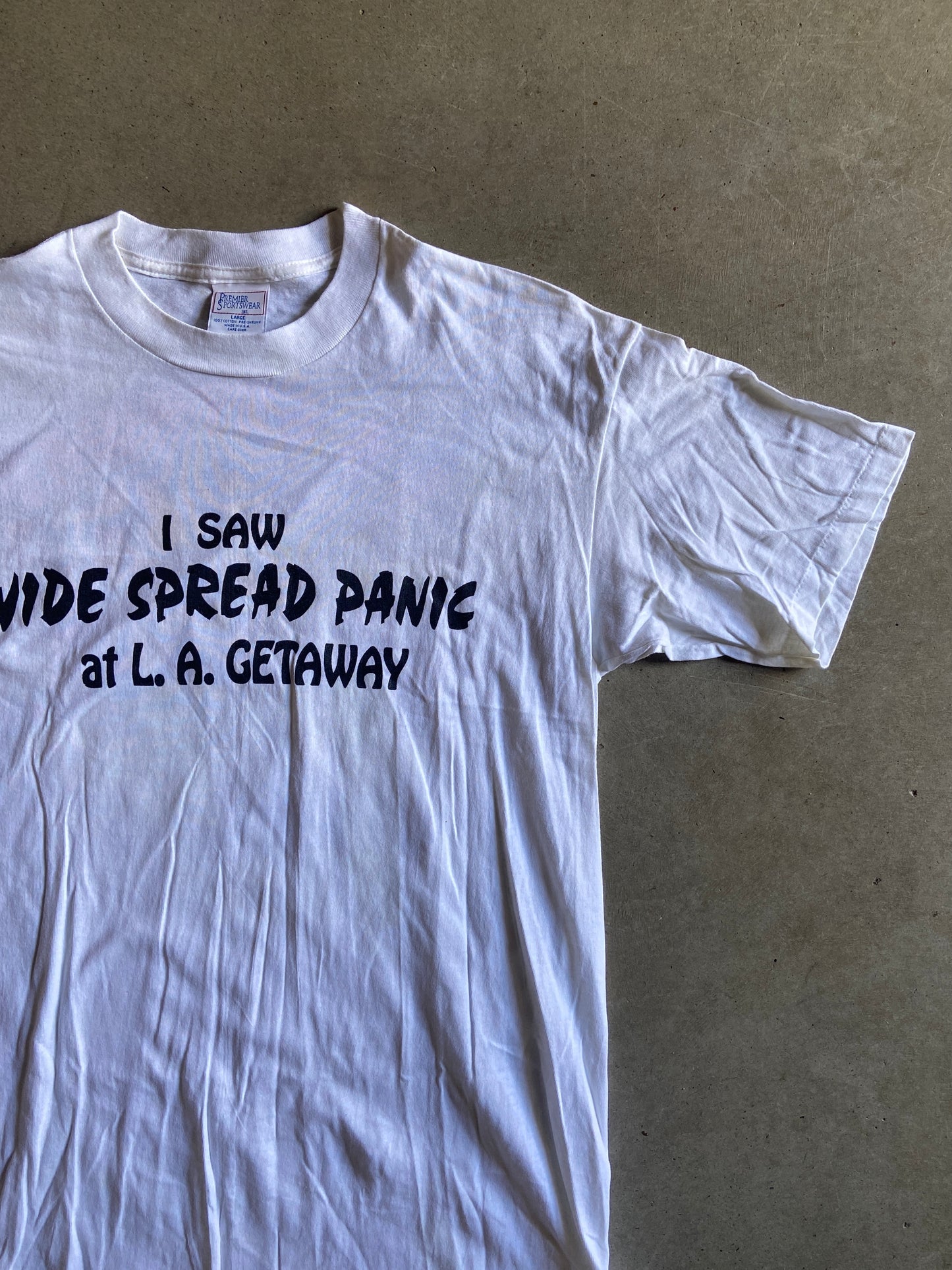 VTG Wide Spread Panic at LA Getaway Tee Sz L/XL