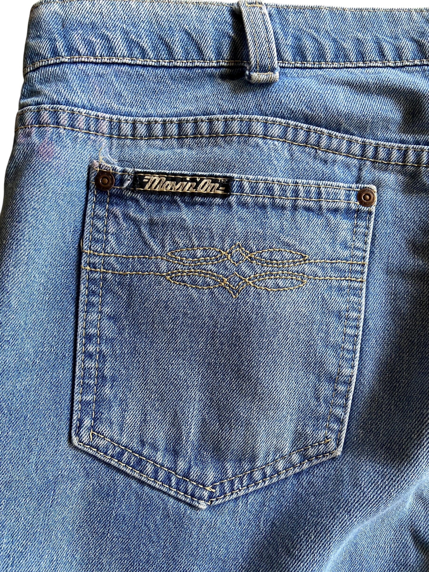 VTG Levis Black Tab Denim Jeans Sz 38x32