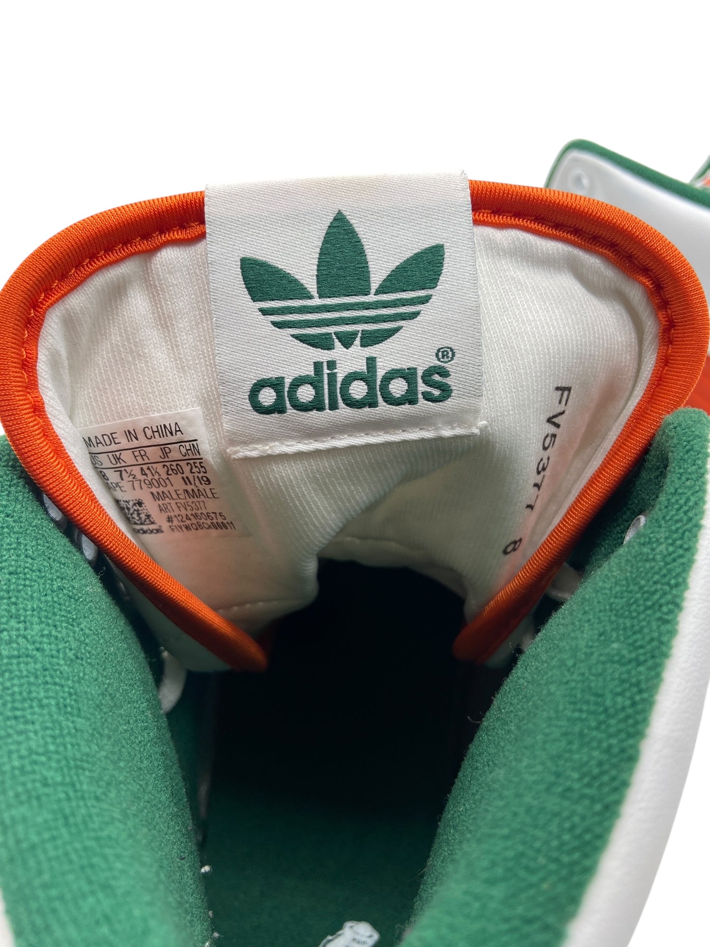 Preowned Adidas Rivalry High Miami University PE FV5377 Sz 8M/9.5W