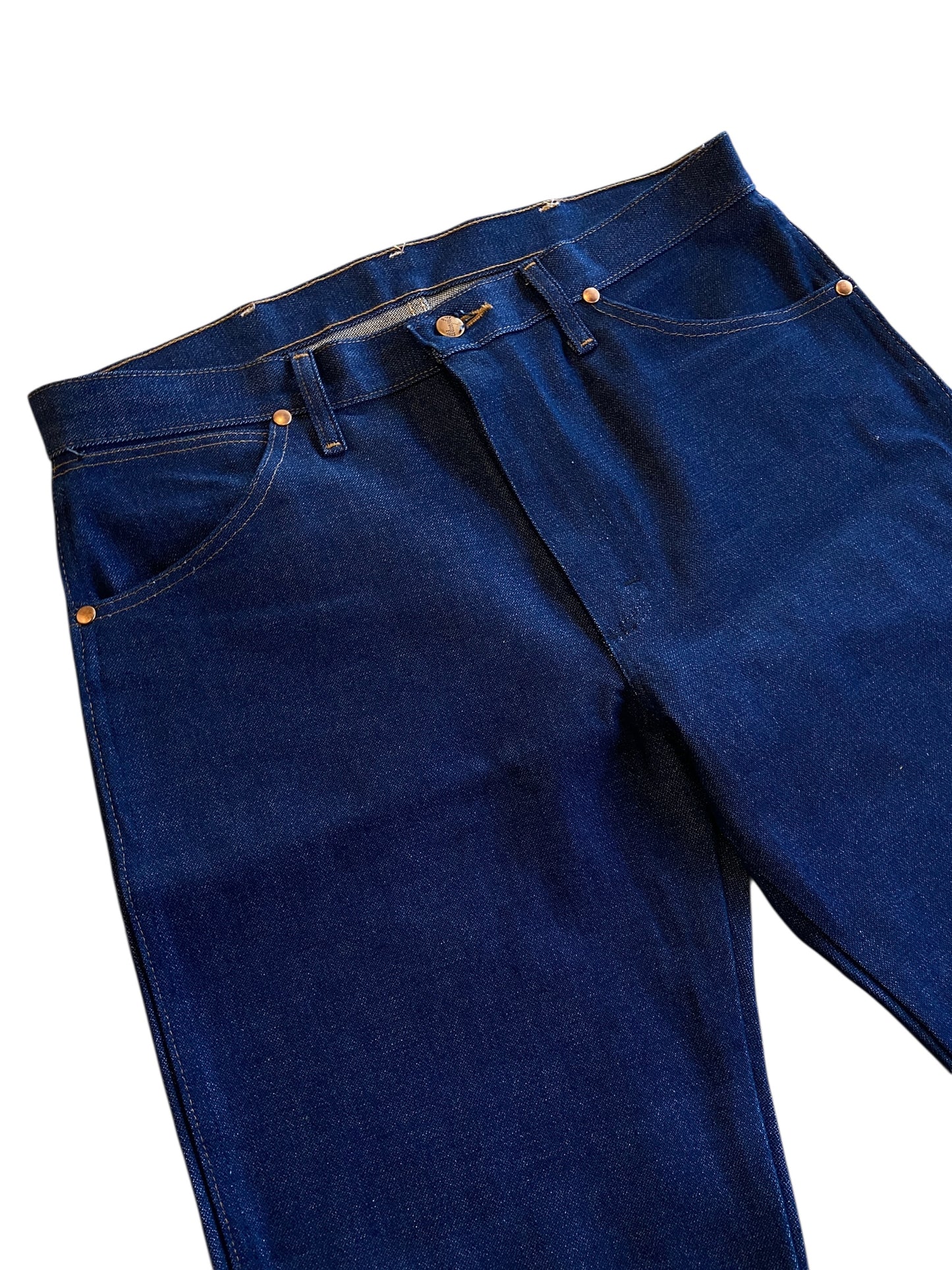 VTG Wrangler Dark Denim Jeans Sz 34x29