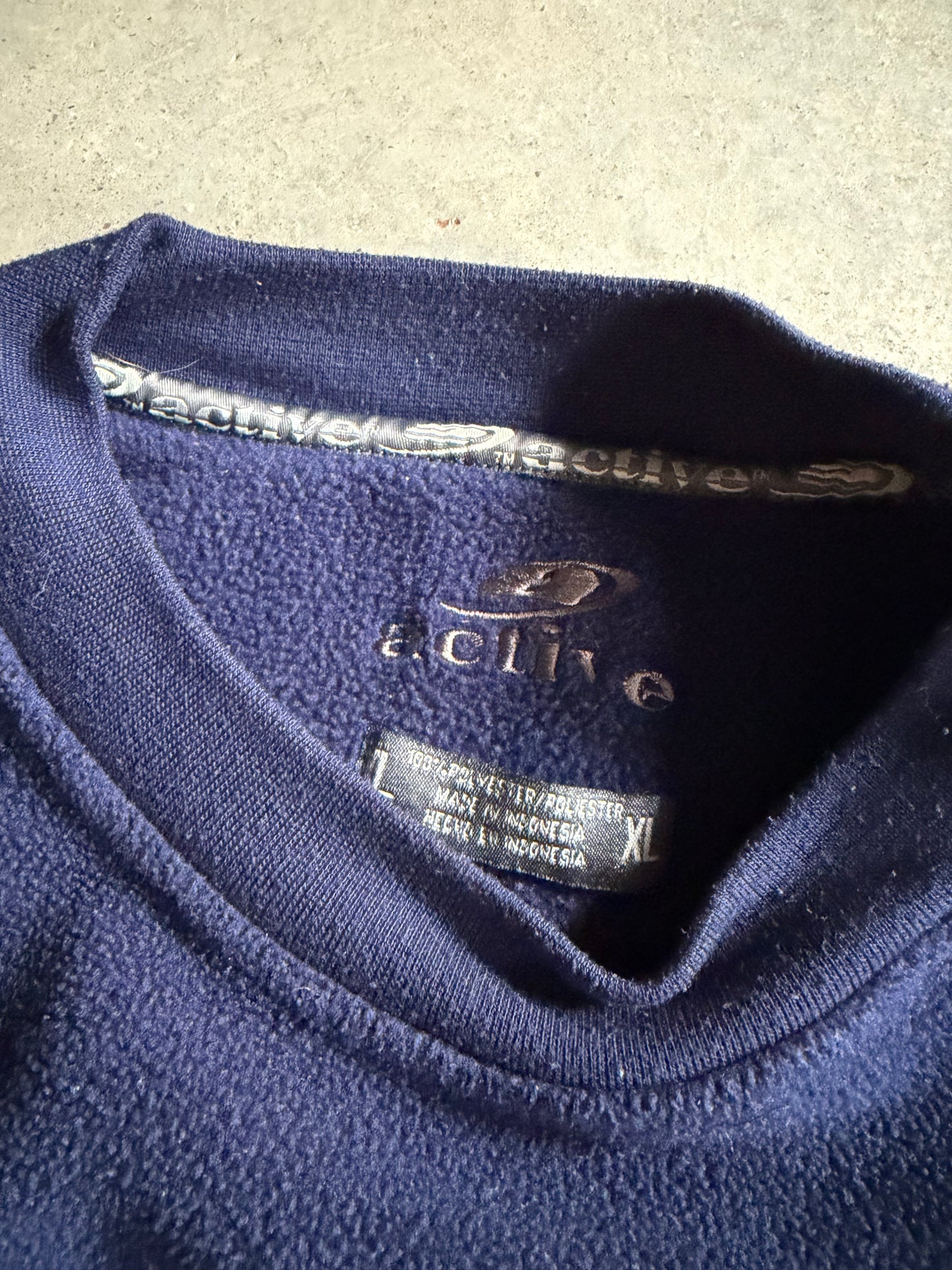 VTG Tennessee Titans Fleece Pullover Sweater Sz XL/2XL