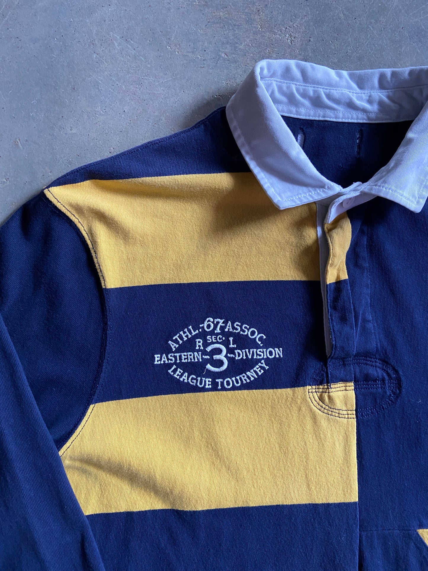 VTG Polo Ralph Lauren Rugby Polo Bear Shirt Sz L/XL