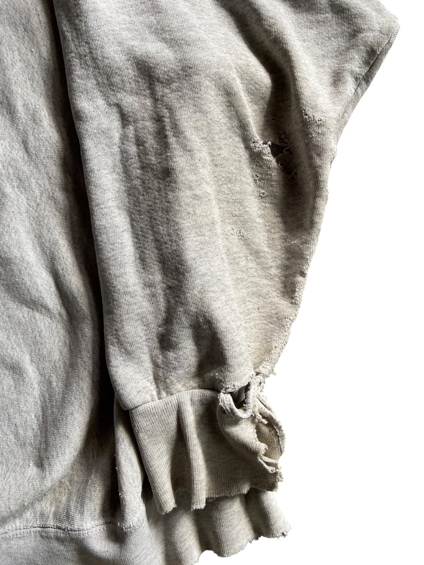 VTG Wisconsin Thrashed Crewneck Sweater Sz XXL