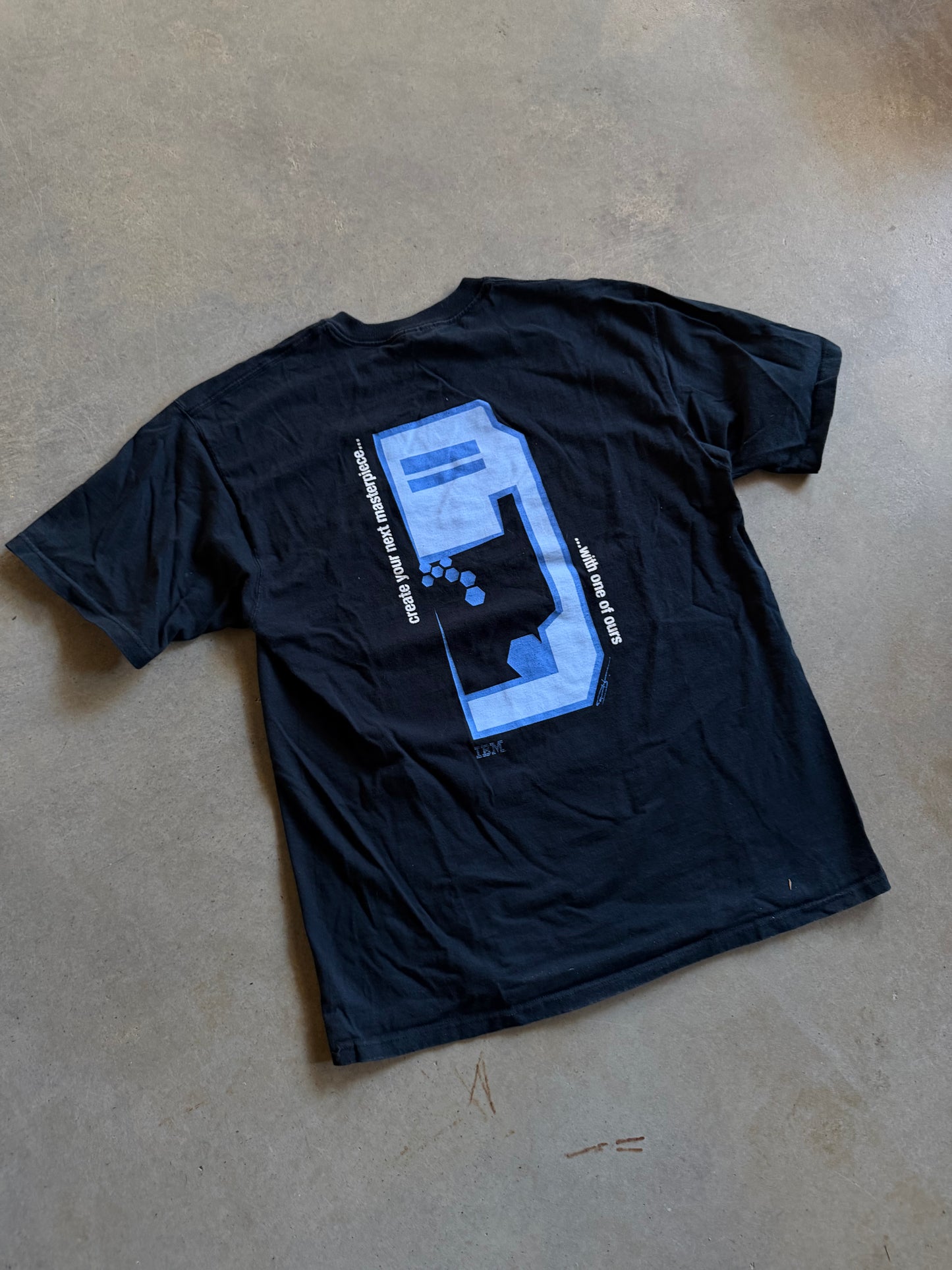 VTG IBM IntelliStation Create Your Next Masterpiece Tee Sz L/XL