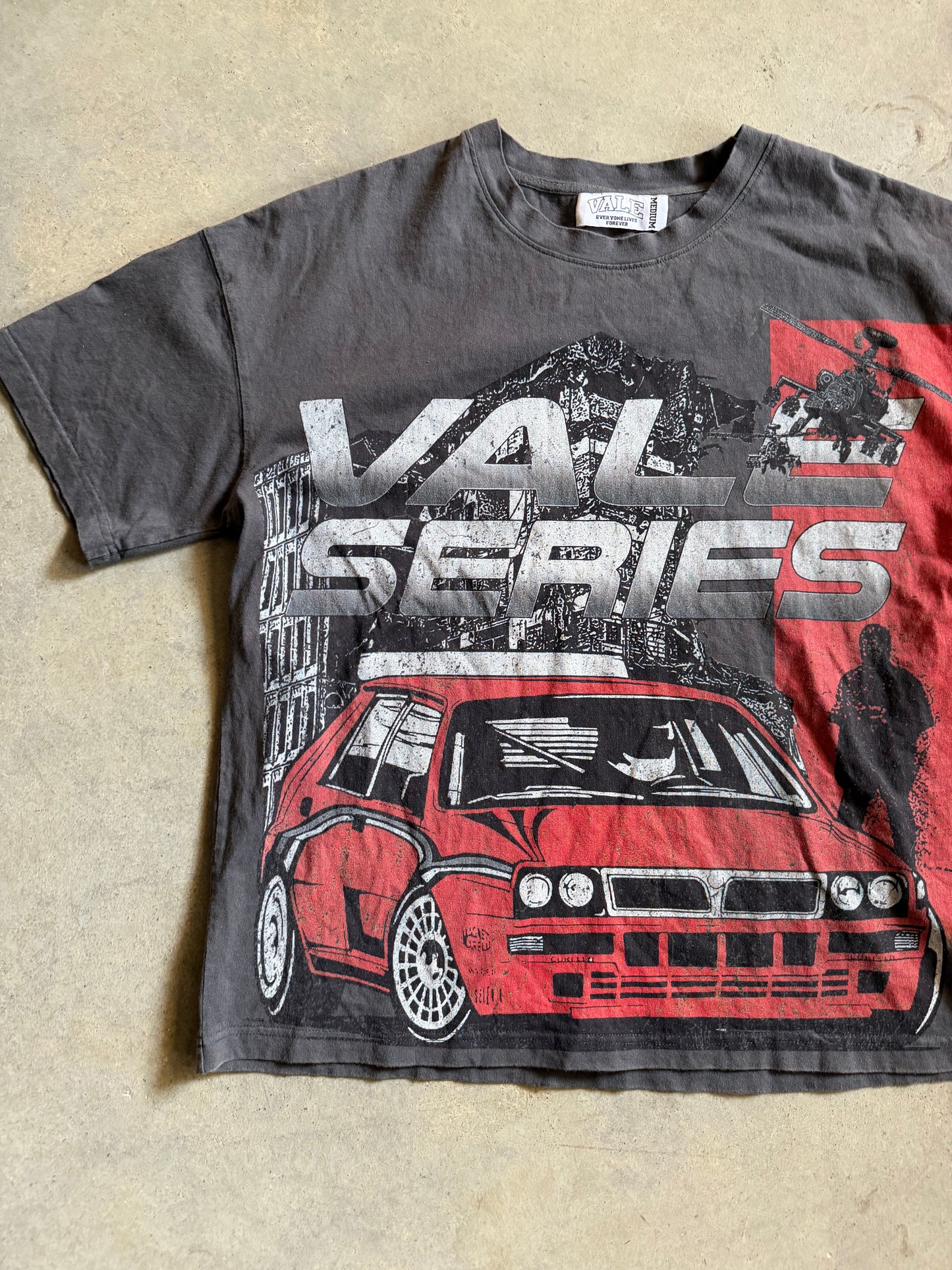 Vale Series BMW Faded Tee Sz M