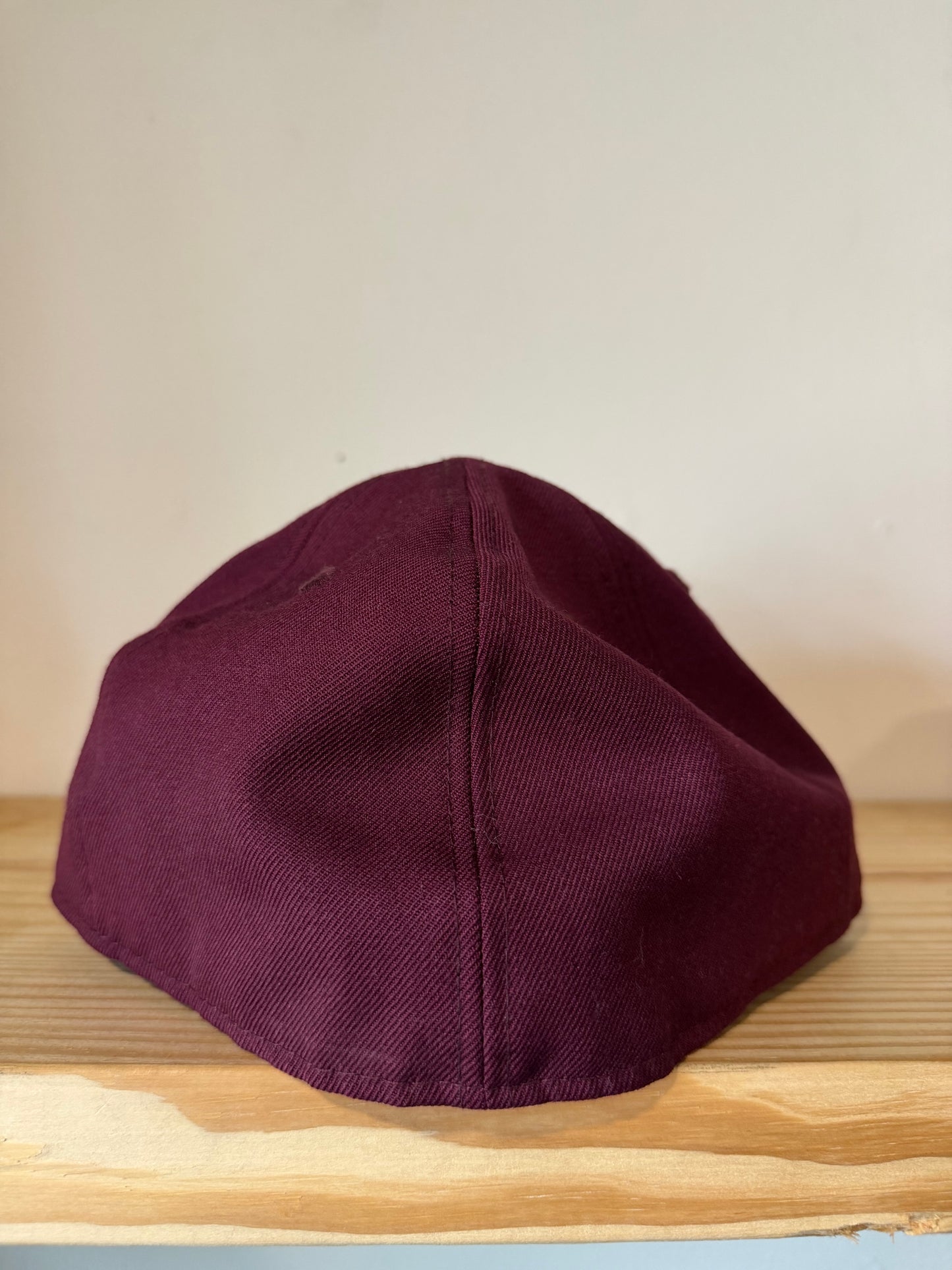 Music City Vintage Anniversary Maroon Fitted Hat Sz 7 1/2