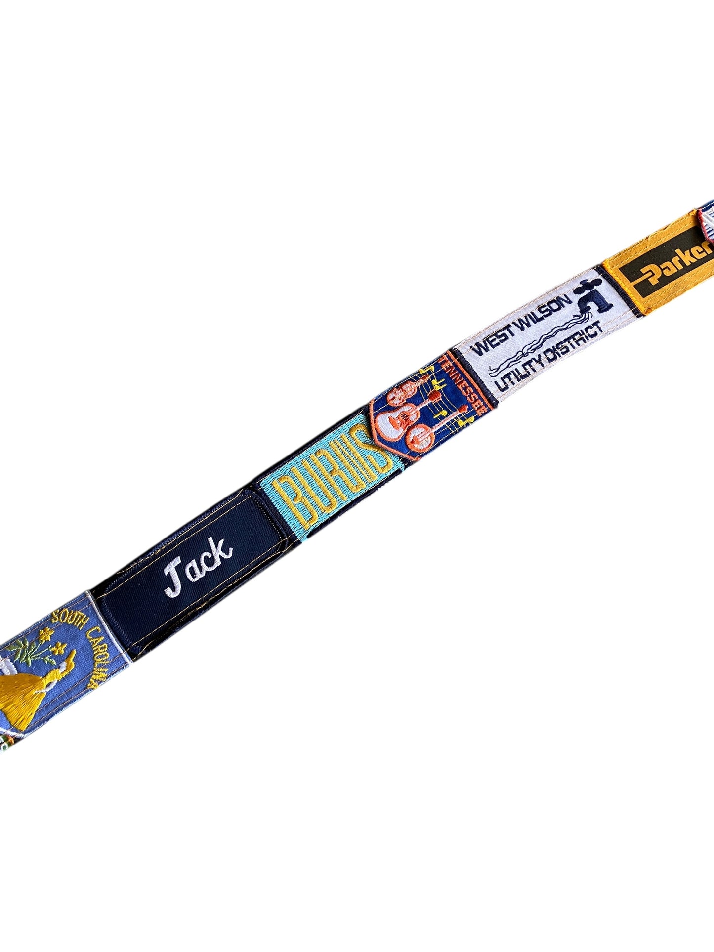 david turner Duster CRUST SOUVENIR BELT Sz 38