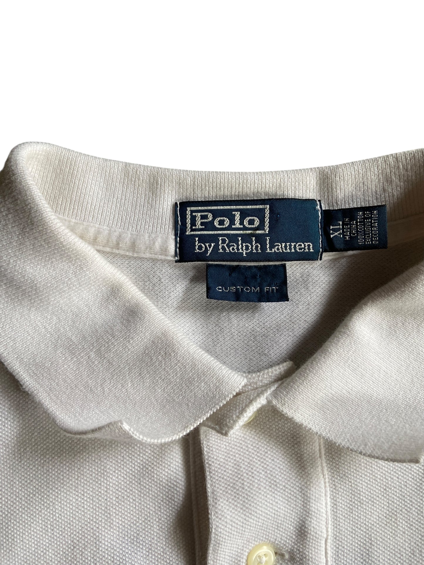Y2K Ralph Lauren International Challenge Polo Shirt Sz XL