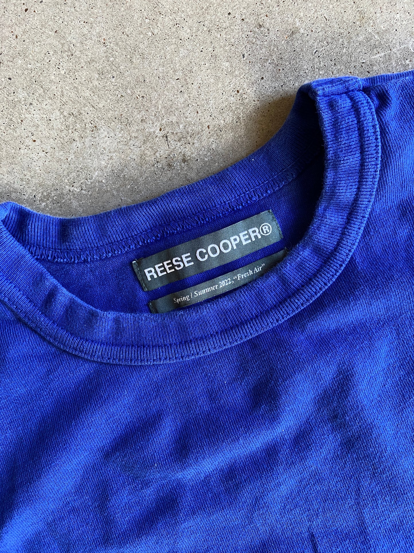 Reese Cooper RCI Trading Co Blue Tee Sz XL